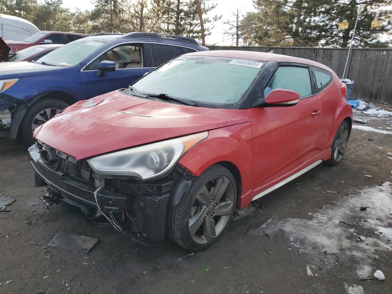 HYUNDAI VELOSTER 2013 kmhtc6ae7du113102