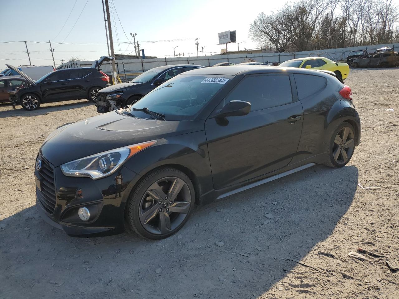 HYUNDAI VELOSTER 2015 kmhtc6ae7fu232013