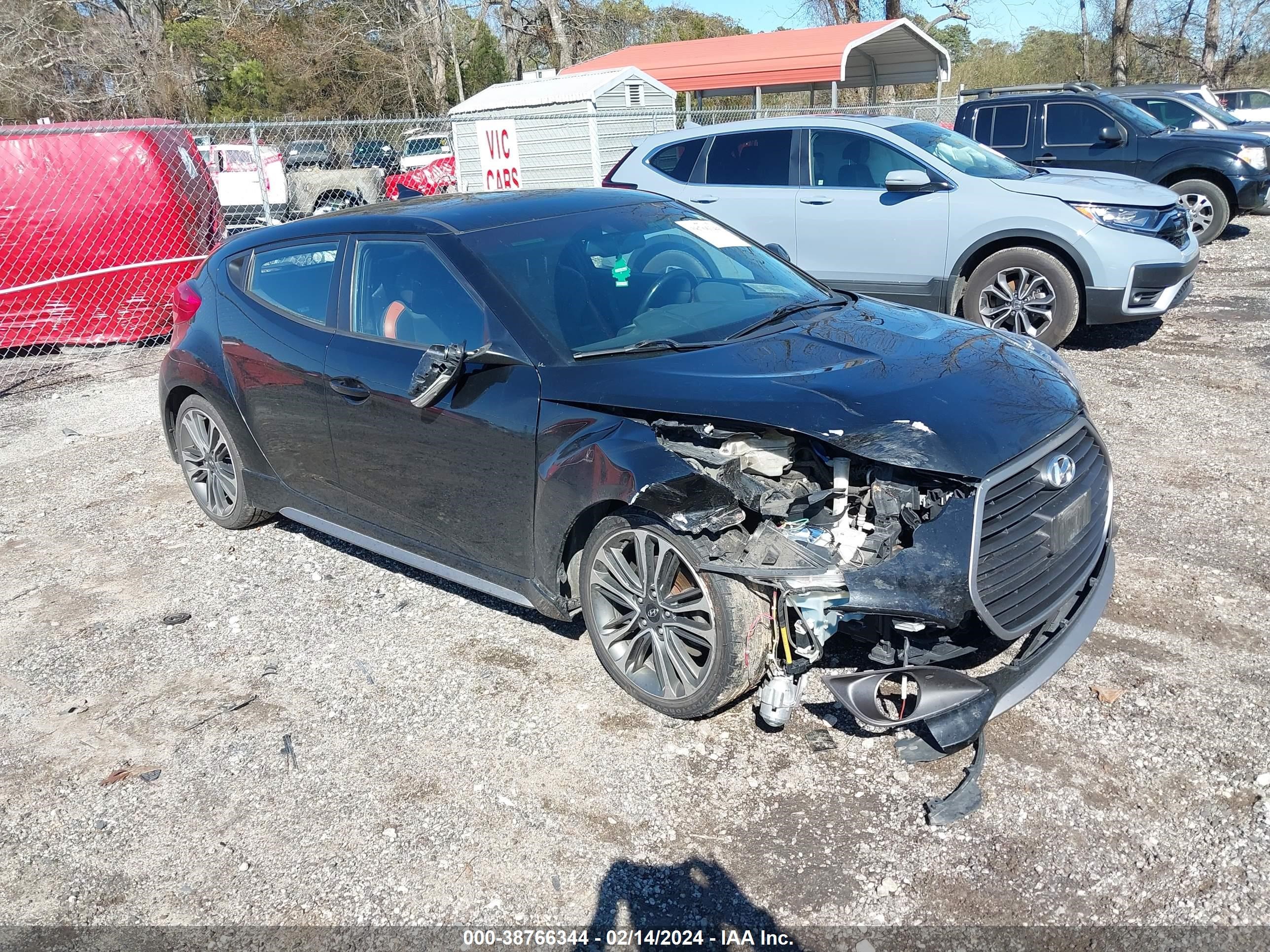 HYUNDAI VELOSTER 2016 kmhtc6ae7gu276062