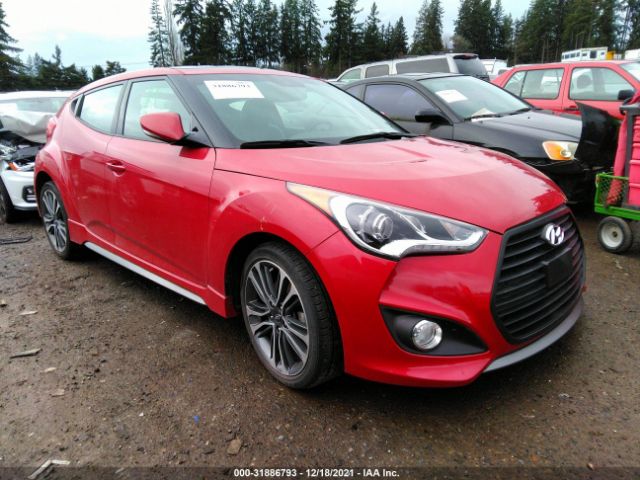 HYUNDAI VELOSTER 2016 kmhtc6ae7gu287353