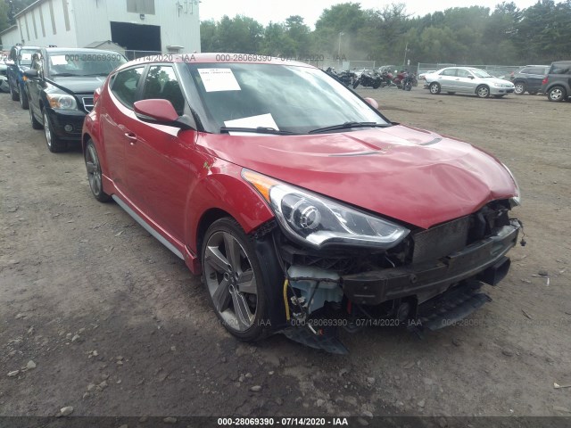 HYUNDAI VELOSTER 2013 kmhtc6ae8du154287