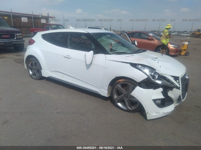 HYUNDAI VELOSTER 2013 kmhtc6ae8du163085