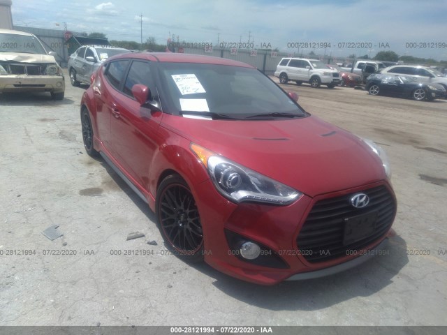 HYUNDAI VELOSTER 2013 kmhtc6ae9du119385