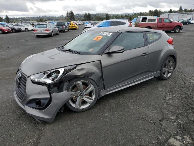 HYUNDAI VELOSTER T 2015 kmhtc6ae9fu249282