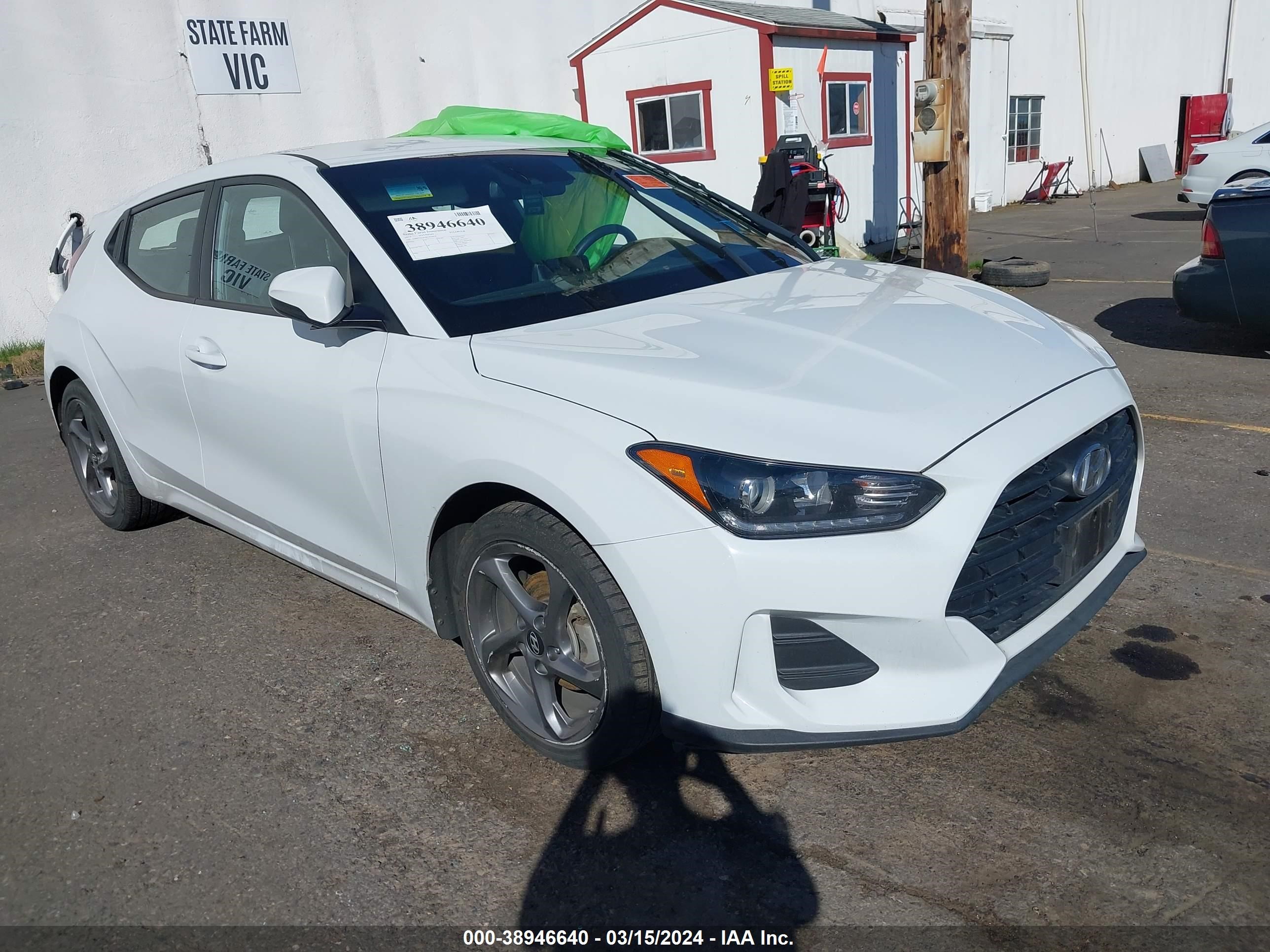 HYUNDAI VELOSTER 2019 kmhtg6af0ku018536