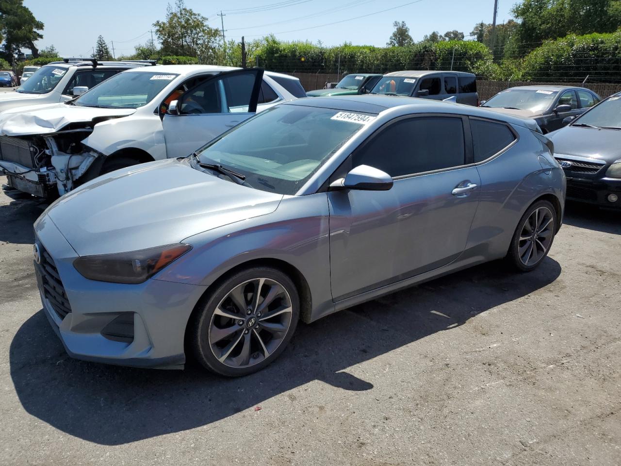 HYUNDAI VELOSTER 2019 kmhtg6af1ku015452