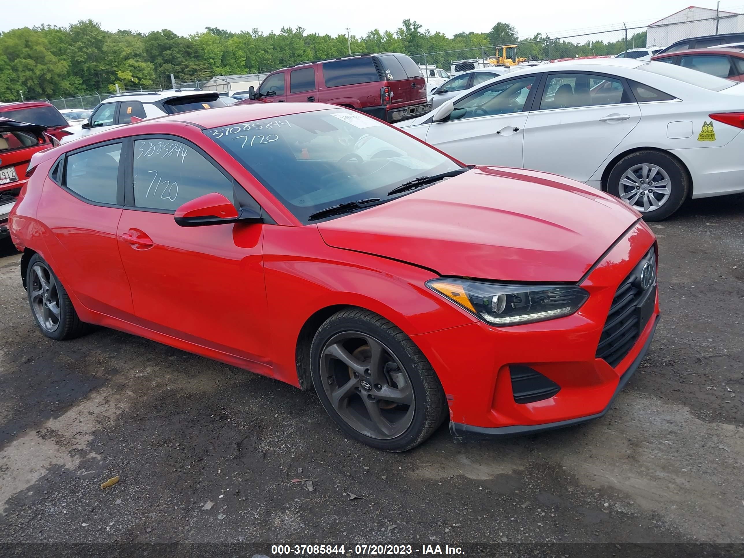 HYUNDAI VELOSTER 2019 kmhtg6af7ku017707