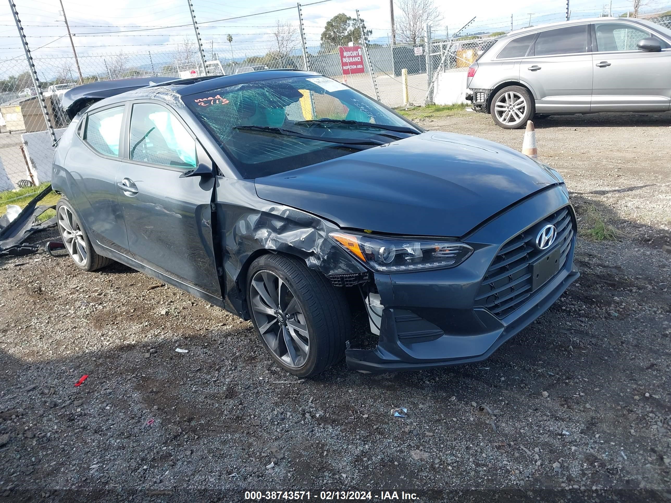 HYUNDAI VELOSTER 2020 kmhtg6af8lu029477