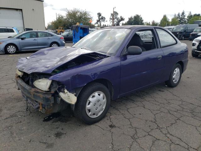 HYUNDAI ACCENT 1995 kmhvd14n2su084206