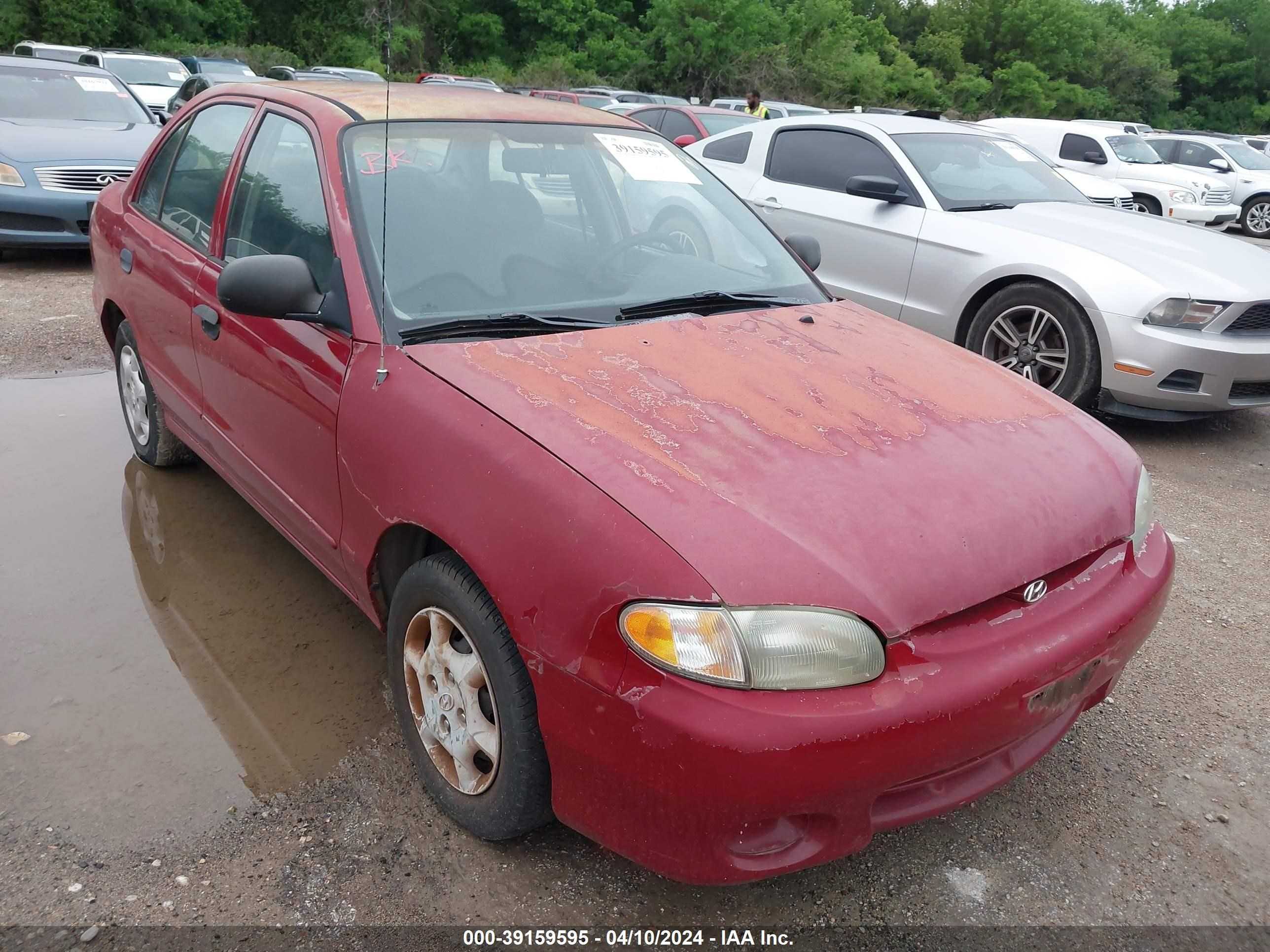 HYUNDAI ACCENT 1998 kmhvf24n2wu441454