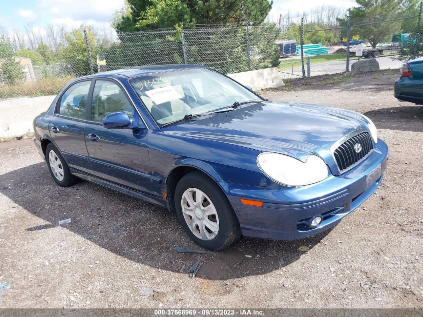 HYUNDAI SONATA 2004 kmhwf25h54a992571