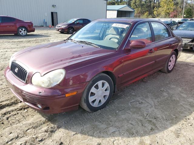 HYUNDAI SONATA 2002 kmhwf25s52a550317