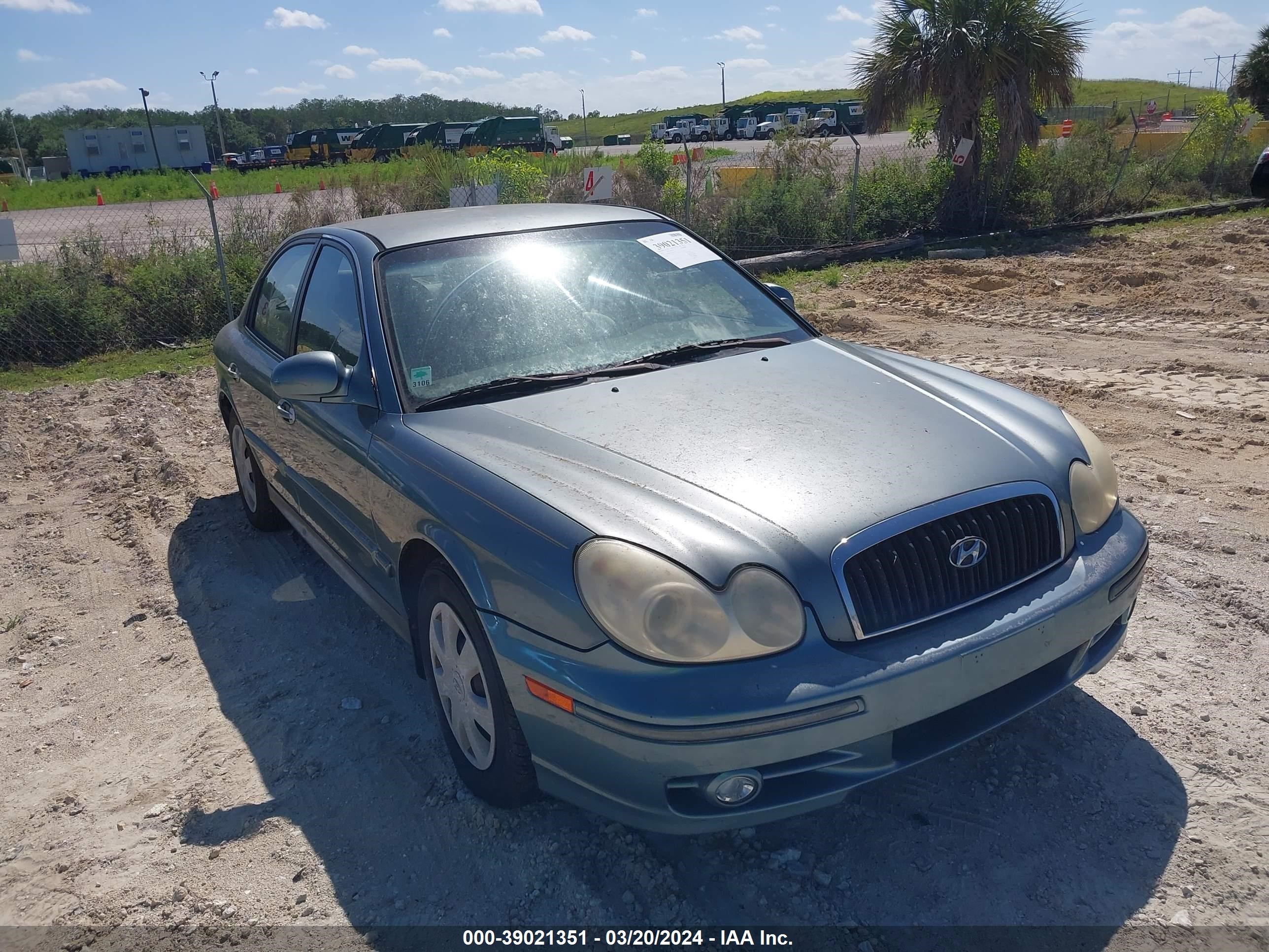 HYUNDAI SONATA 2004 kmhwf25s54a092264