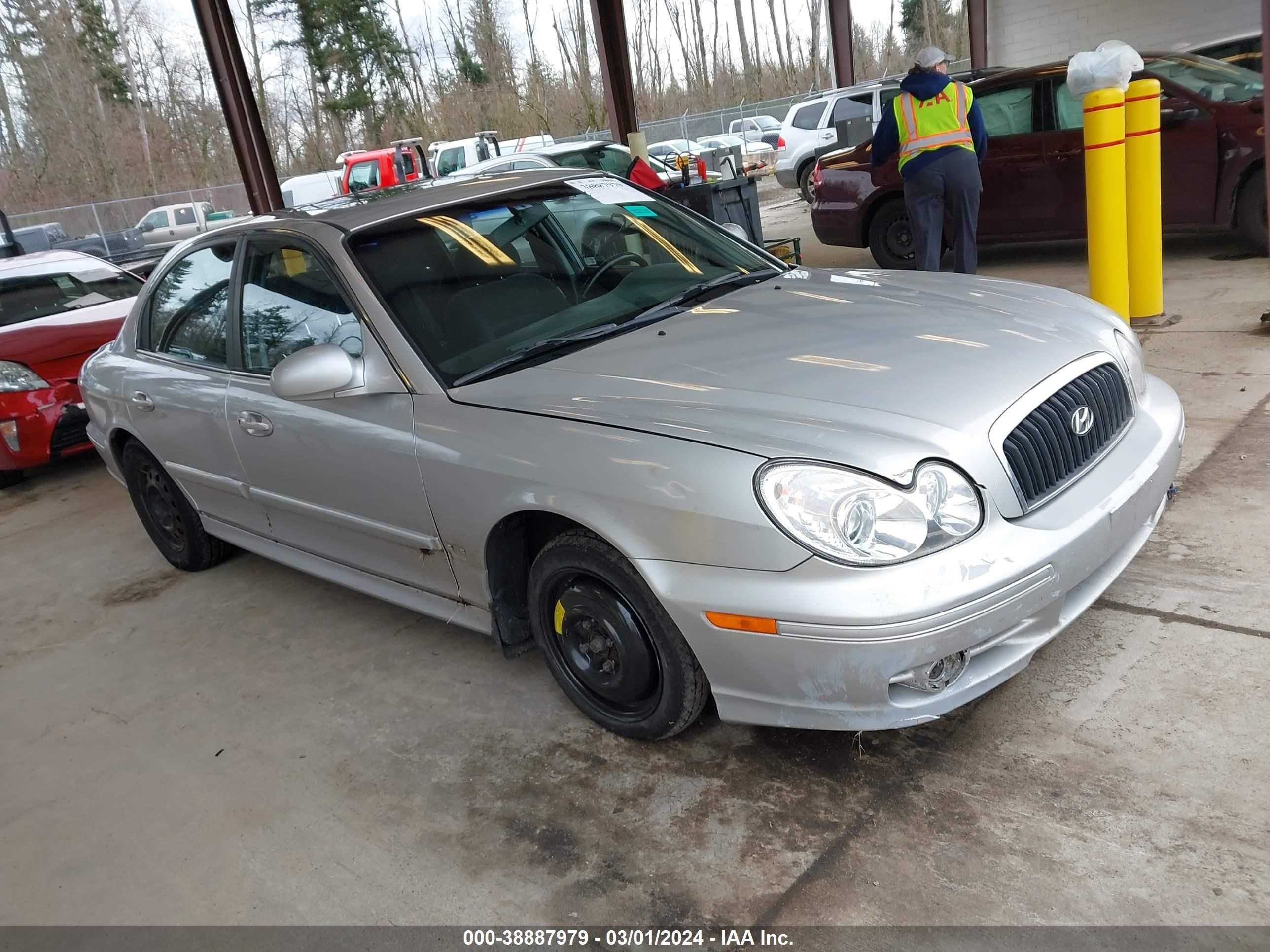 HYUNDAI SONATA 2003 kmhwf25s63a778182