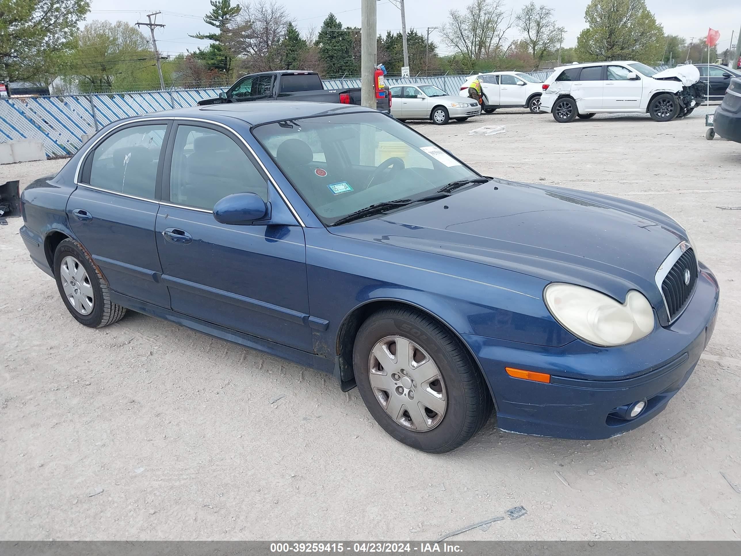 HYUNDAI SONATA 2002 kmhwf25s82a655580