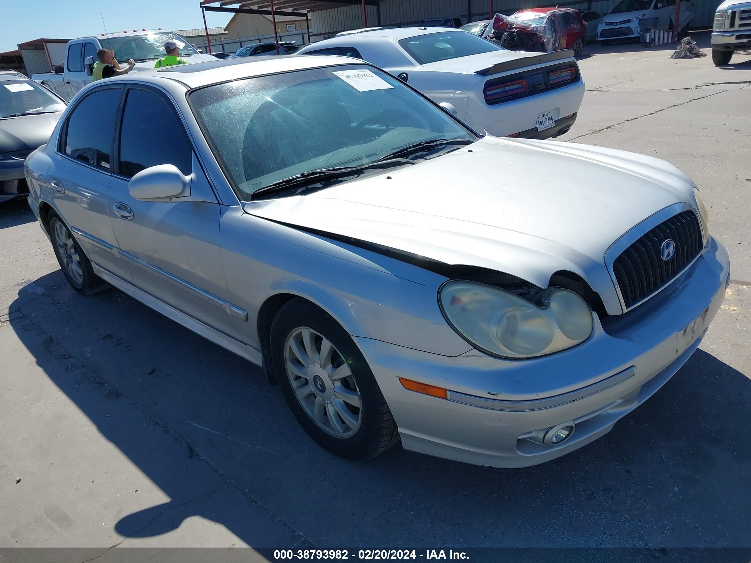 HYUNDAI SONATA 2004 kmhwf35h04a082901