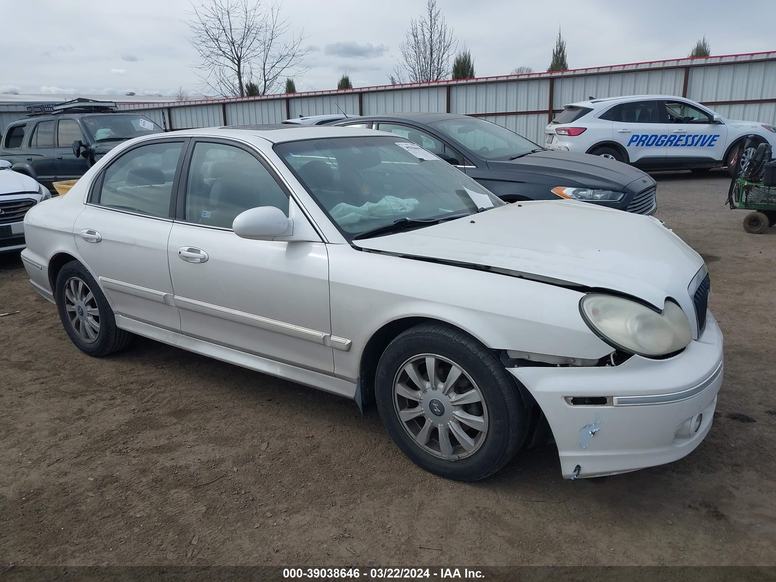 HYUNDAI SONATA 2004 kmhwf35h14a006250