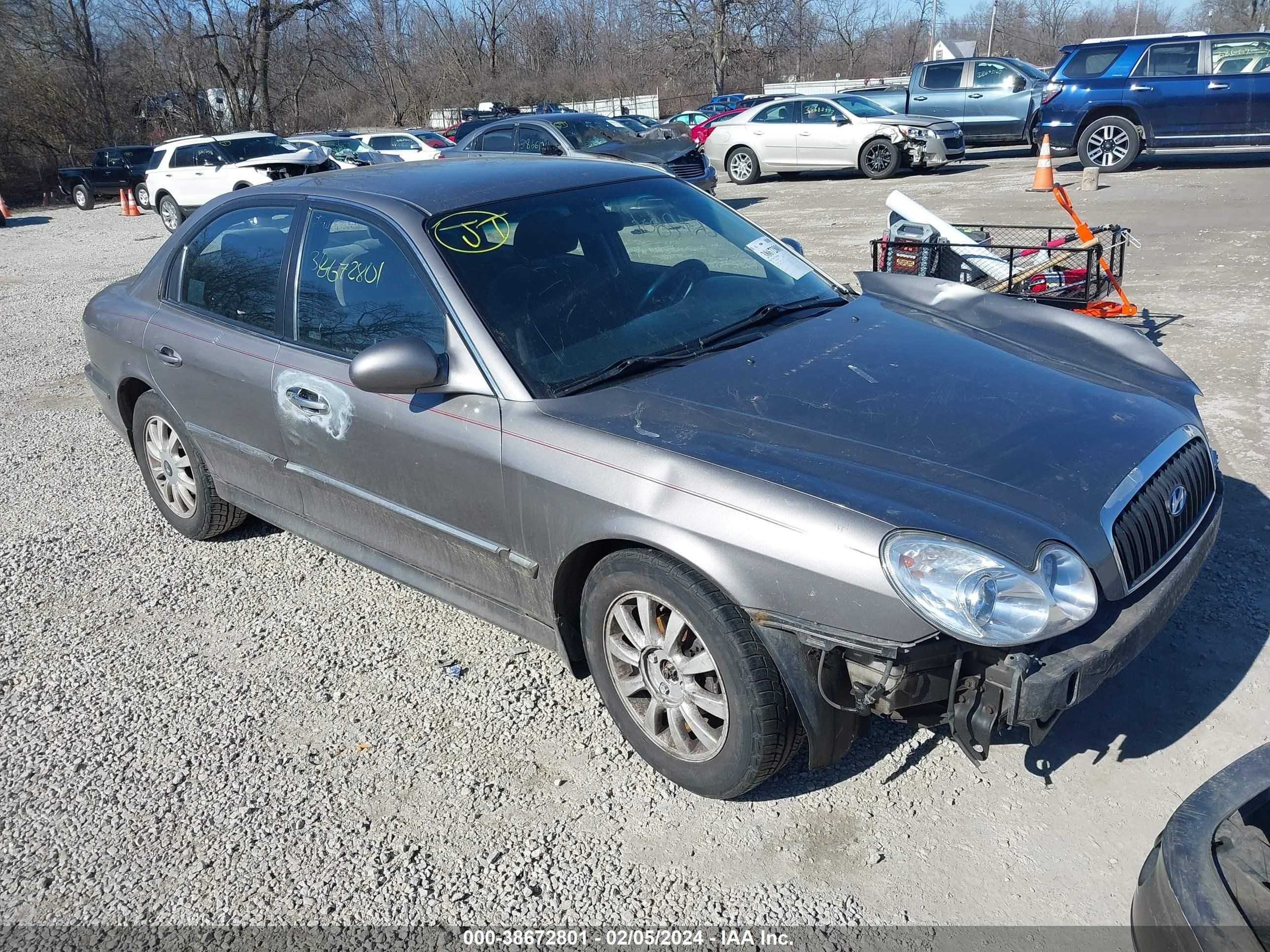 HYUNDAI SONATA 2003 kmhwf35h23a775046