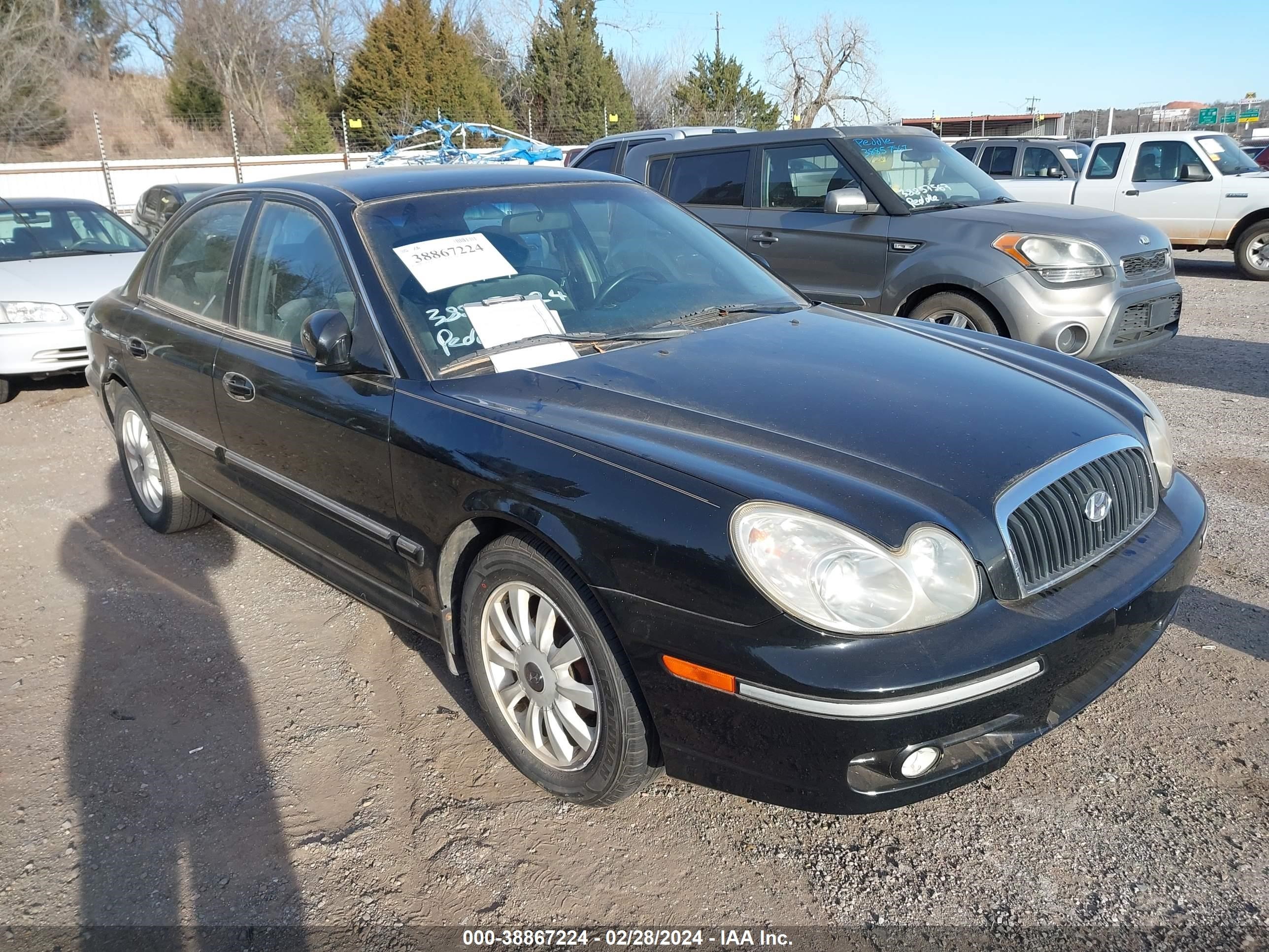 HYUNDAI SONATA 2003 kmhwf35h33a891890