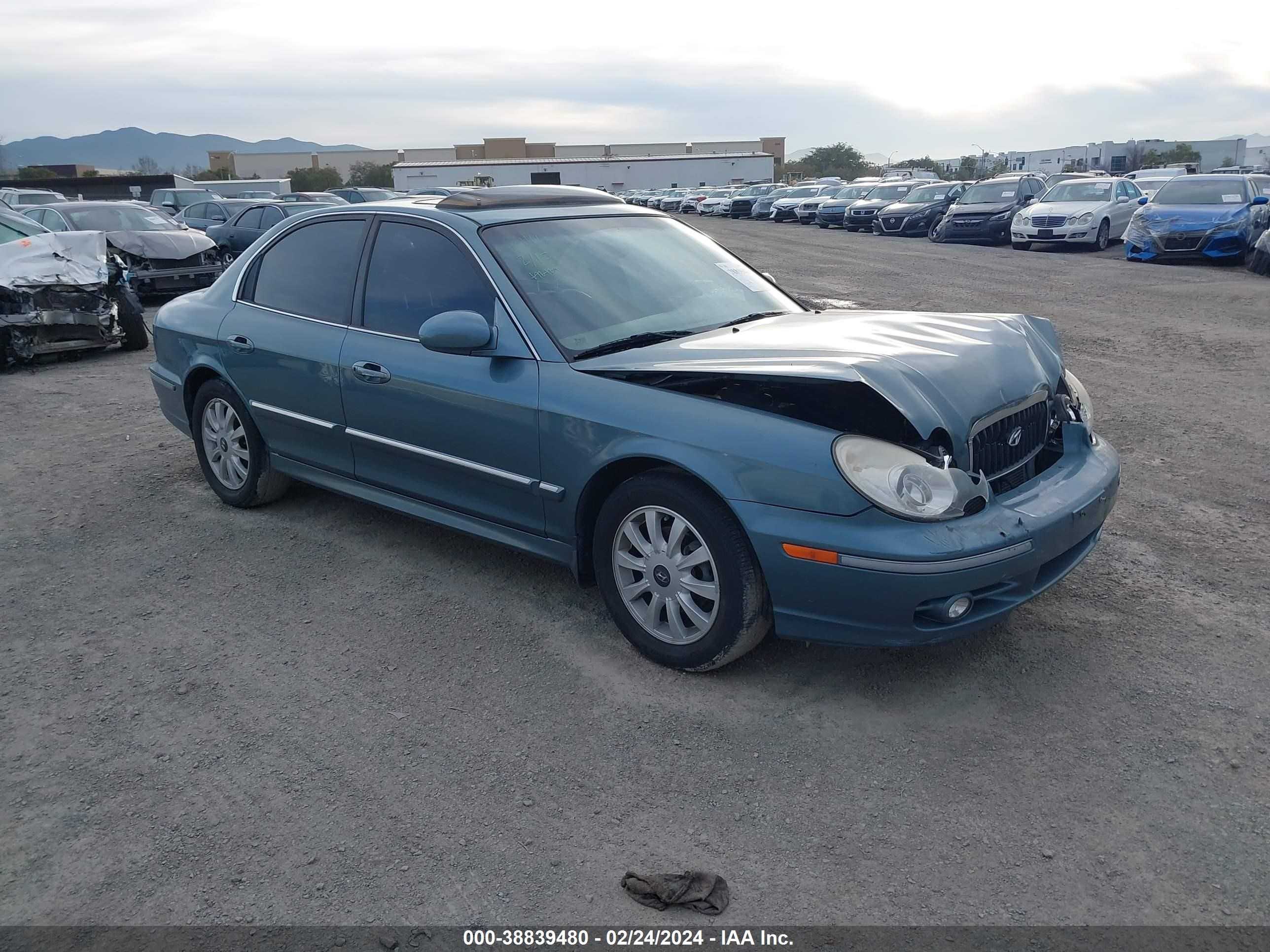 HYUNDAI SONATA 2005 kmhwf35h35a178717