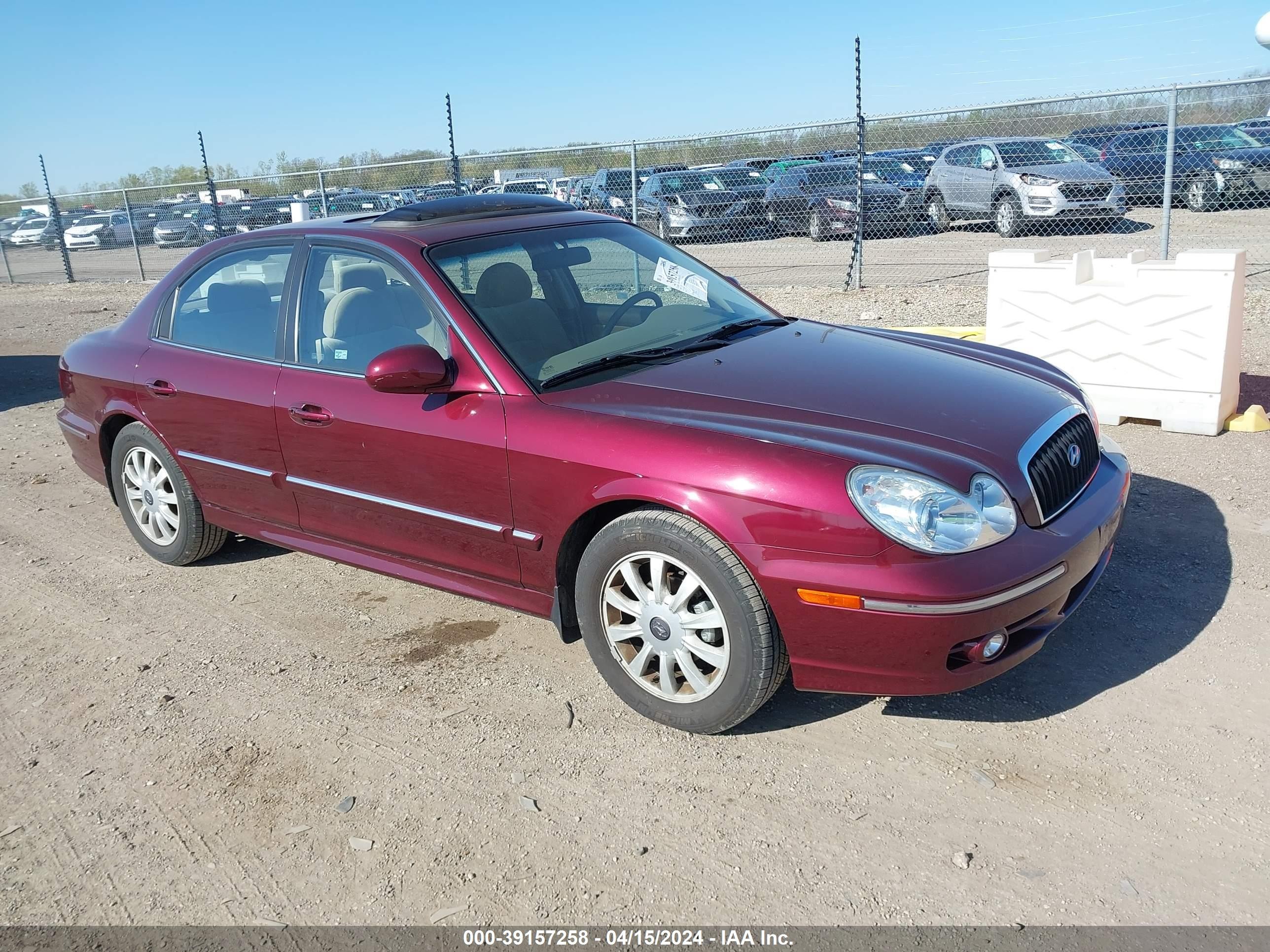 HYUNDAI SONATA 2002 kmhwf35h42a683919