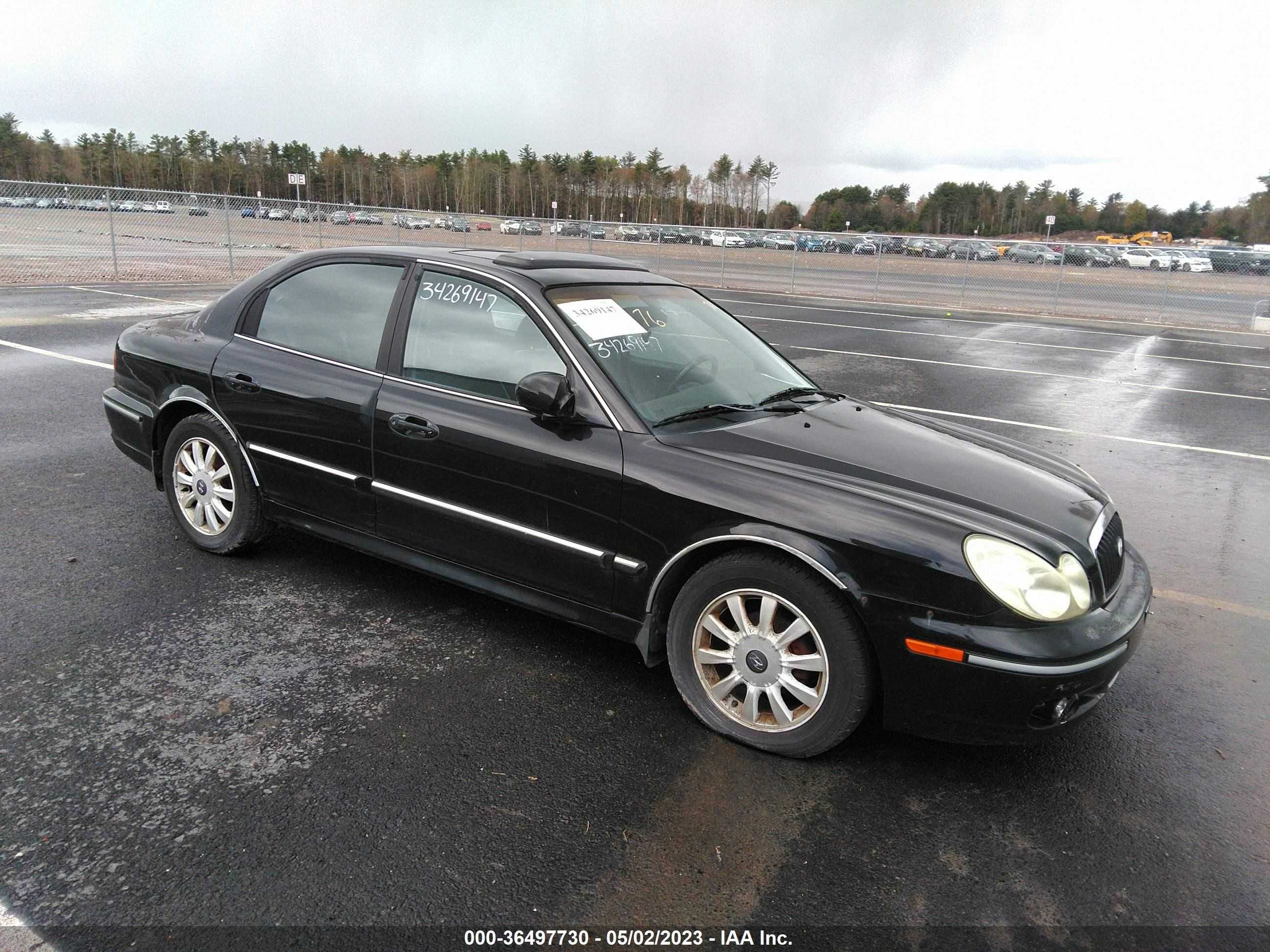 HYUNDAI SONATA 2003 kmhwf35h43a737060