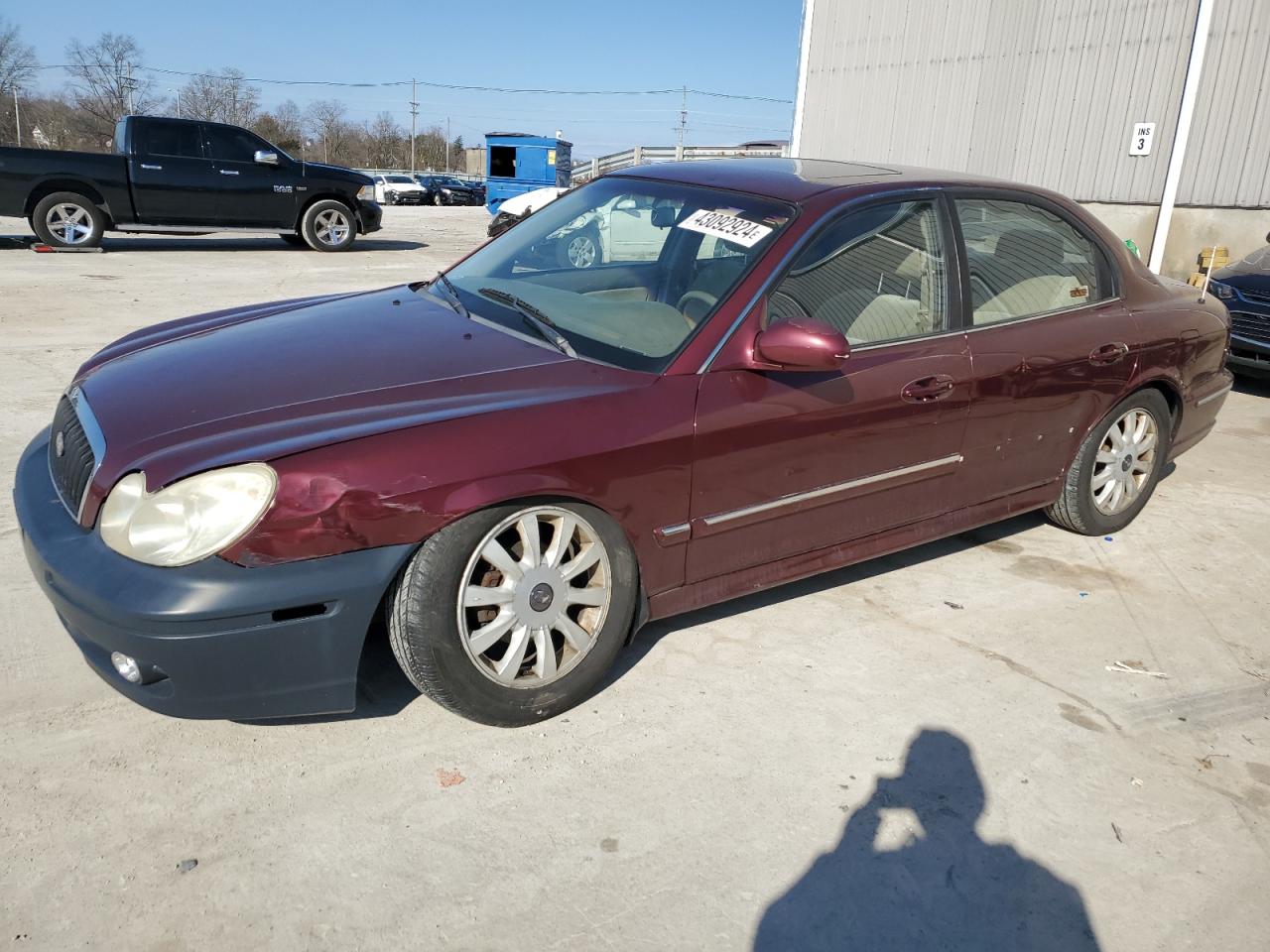 HYUNDAI SONATA 2003 kmhwf35h53a888117