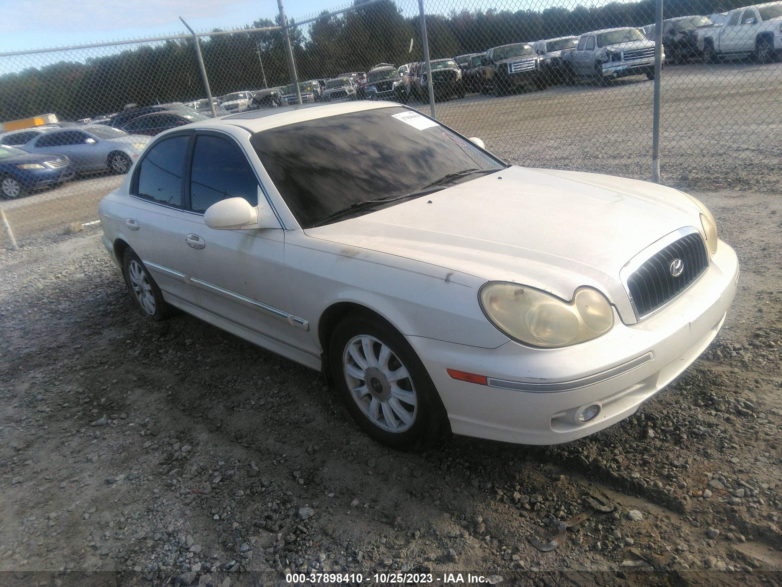 HYUNDAI SONATA 2004 kmhwf35h54a956594