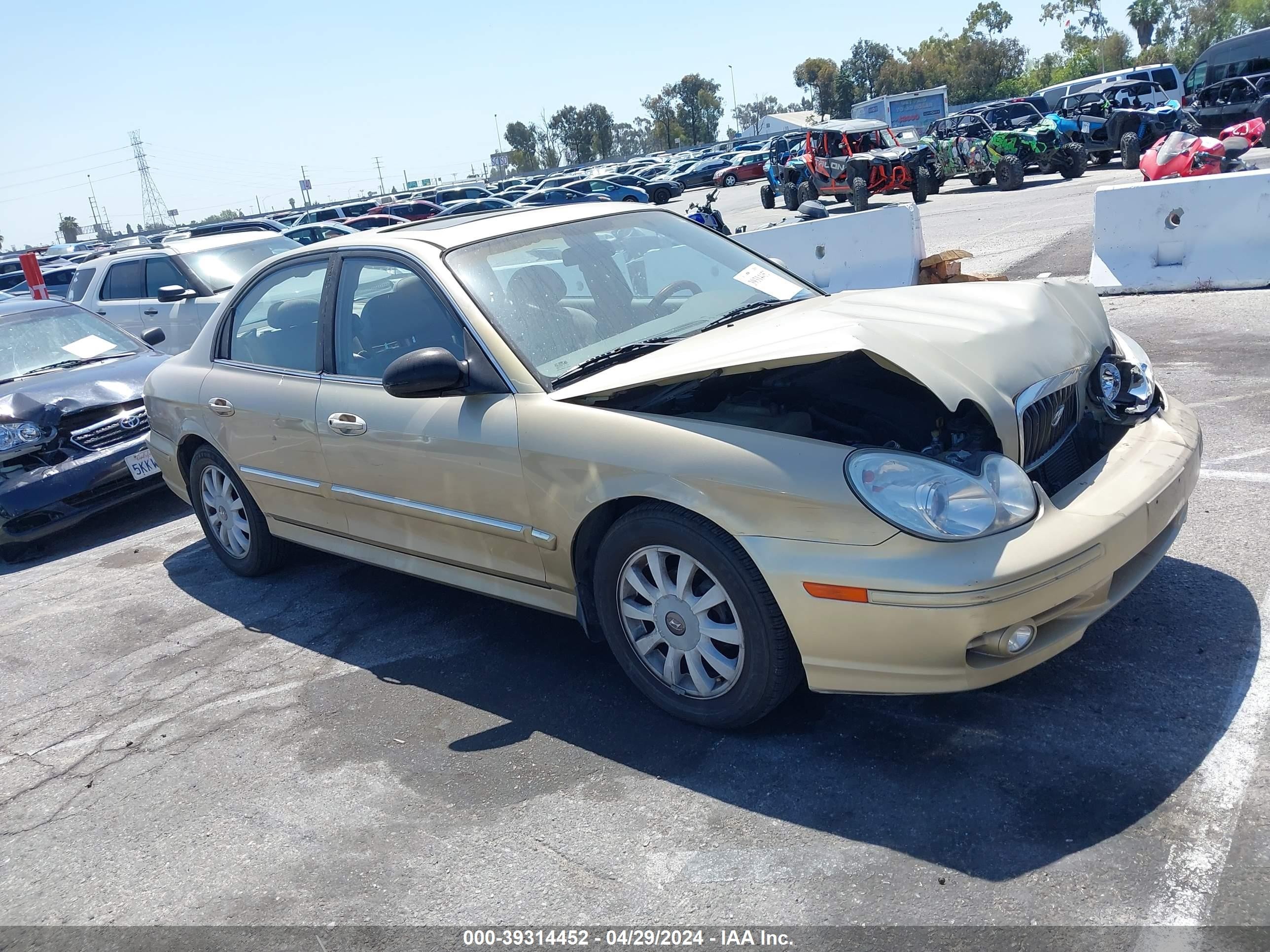 HYUNDAI SONATA 2002 kmhwf35h62a570442