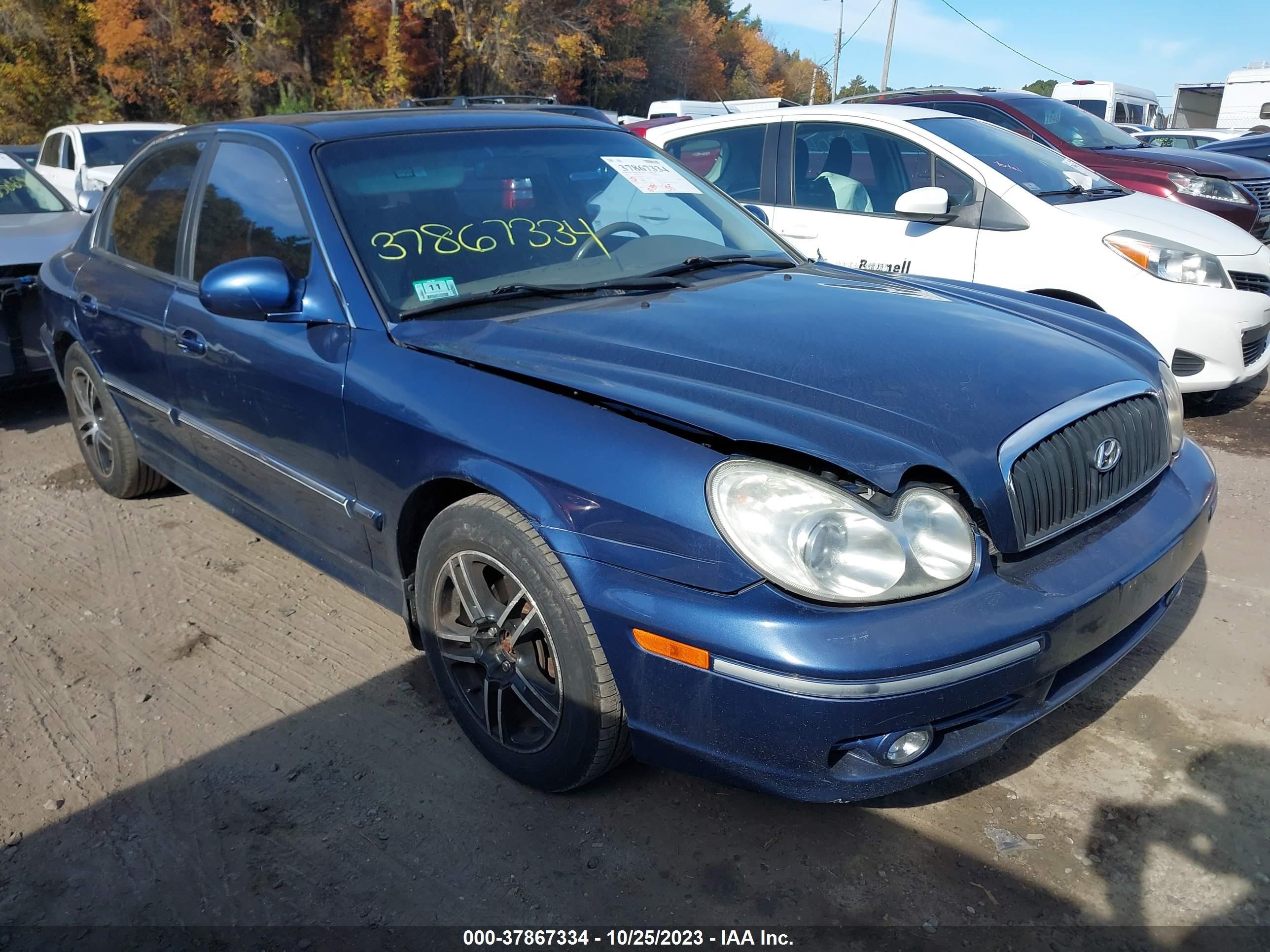 HYUNDAI SONATA 2004 kmhwf35h74a053332