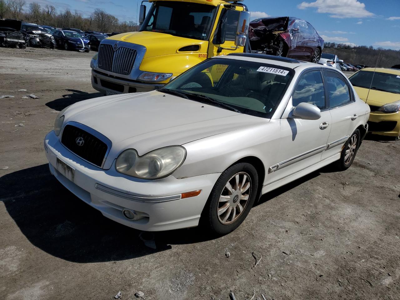 HYUNDAI SONATA 2002 kmhwf35h82a508962