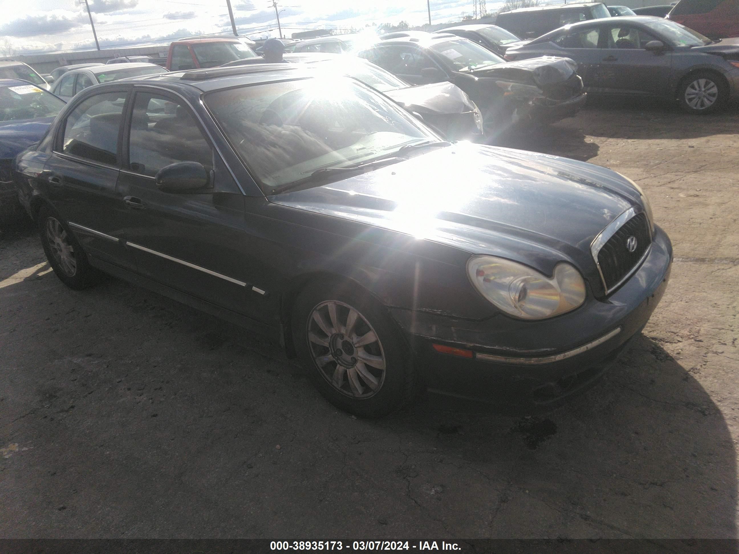 HYUNDAI SONATA 2003 kmhwf35h83a740494