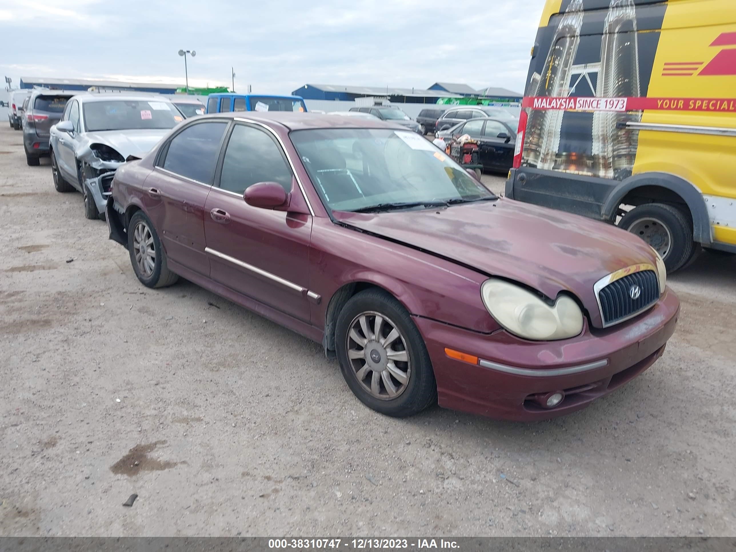 HYUNDAI SONATA 2003 kmhwf35hx3a897847