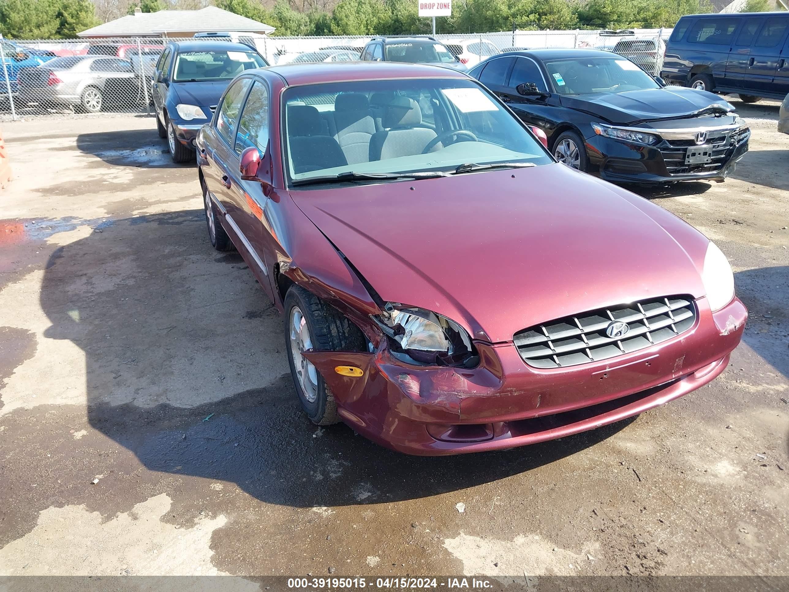 HYUNDAI SONATA 2001 kmhwf35v11a412742