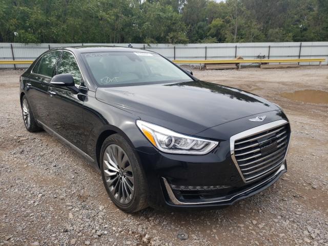 GENESIS G90 PREMIU 2019 kmtf34ja2ku061752