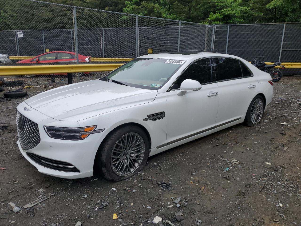 GENESIS G90 2021 kmtf54phxmu092300