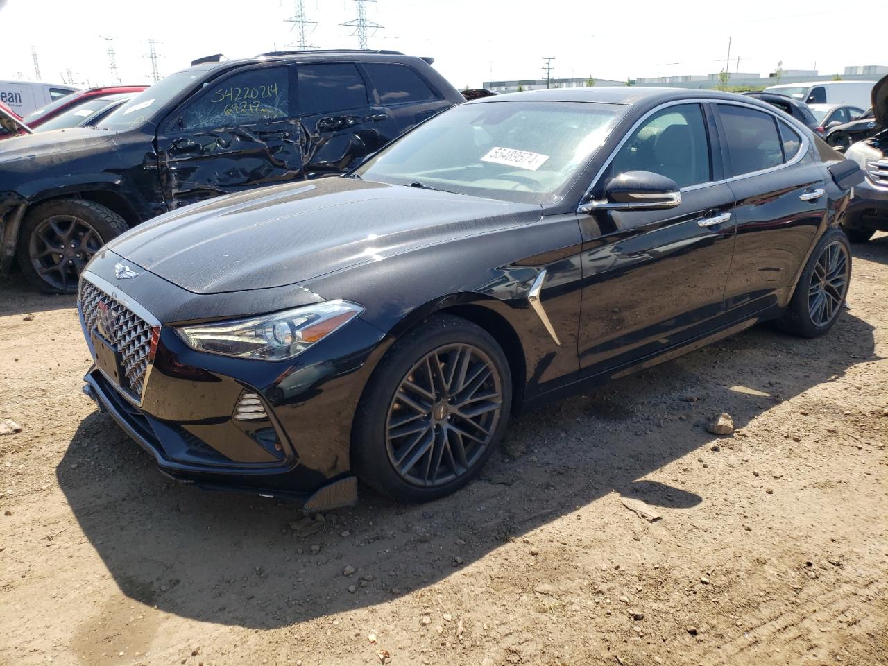 GENESIS G70 2019 kmtg34la7ku035844