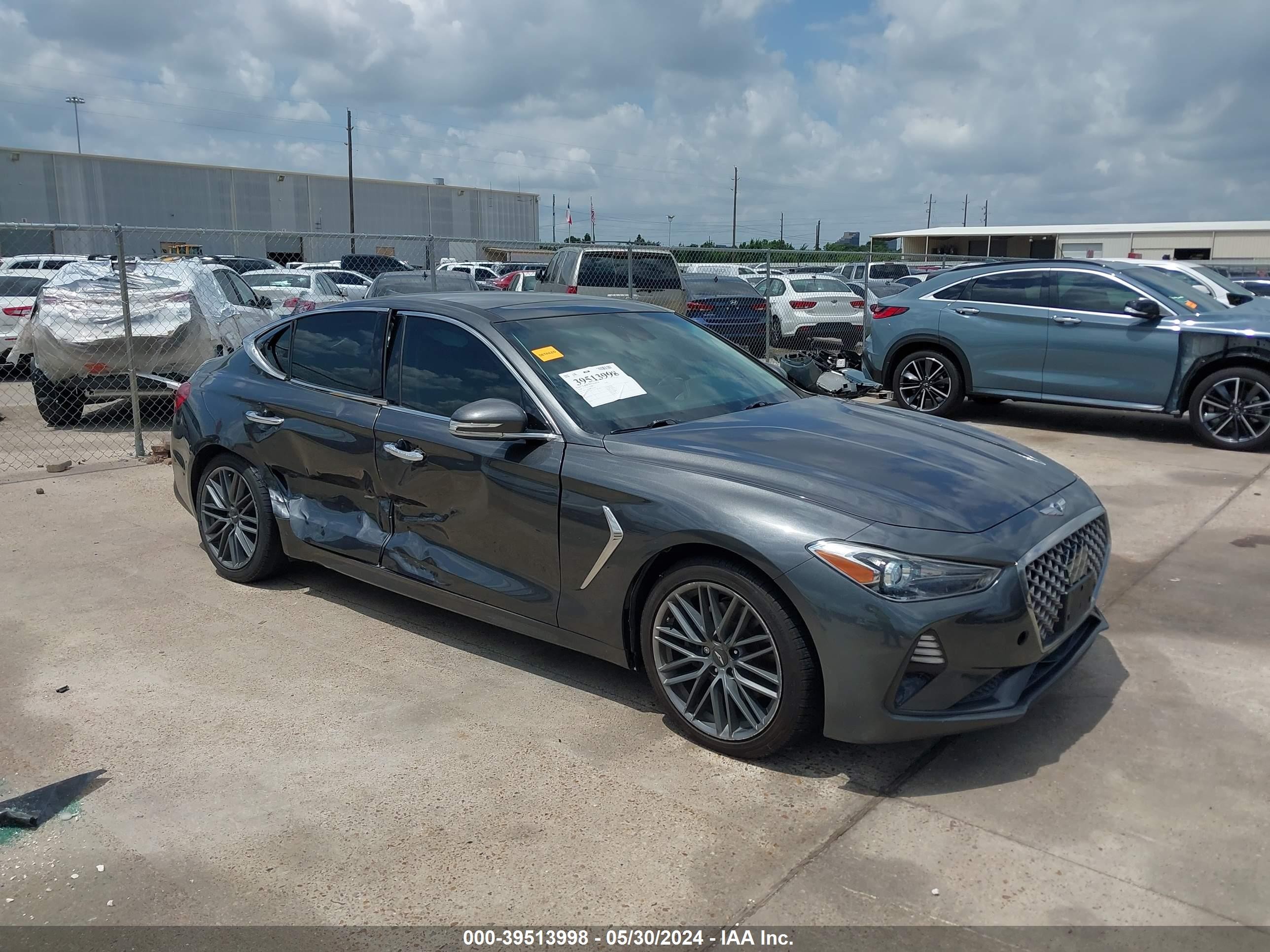 GENESIS G70 2019 kmtg34la8ku022701