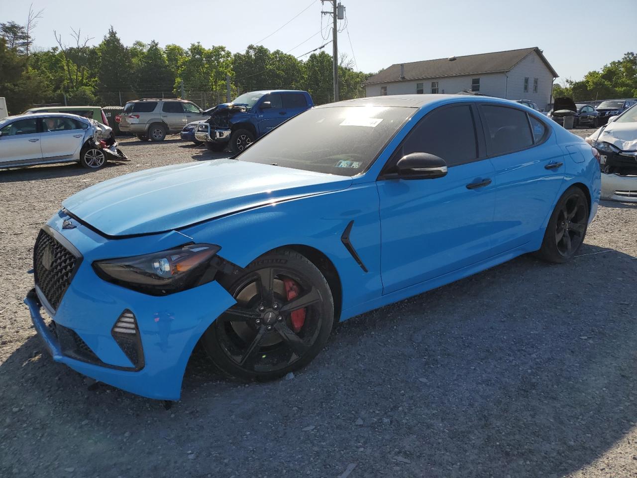 GENESIS G70 2019 kmtg34le5ku044500