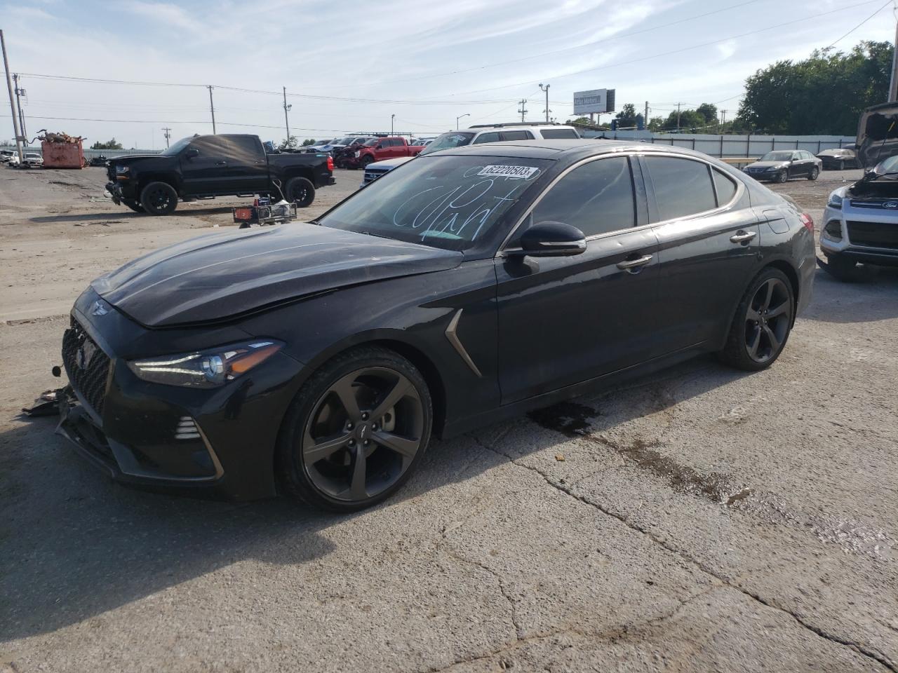 GENESIS G70 2019 kmtg44la0ku037450