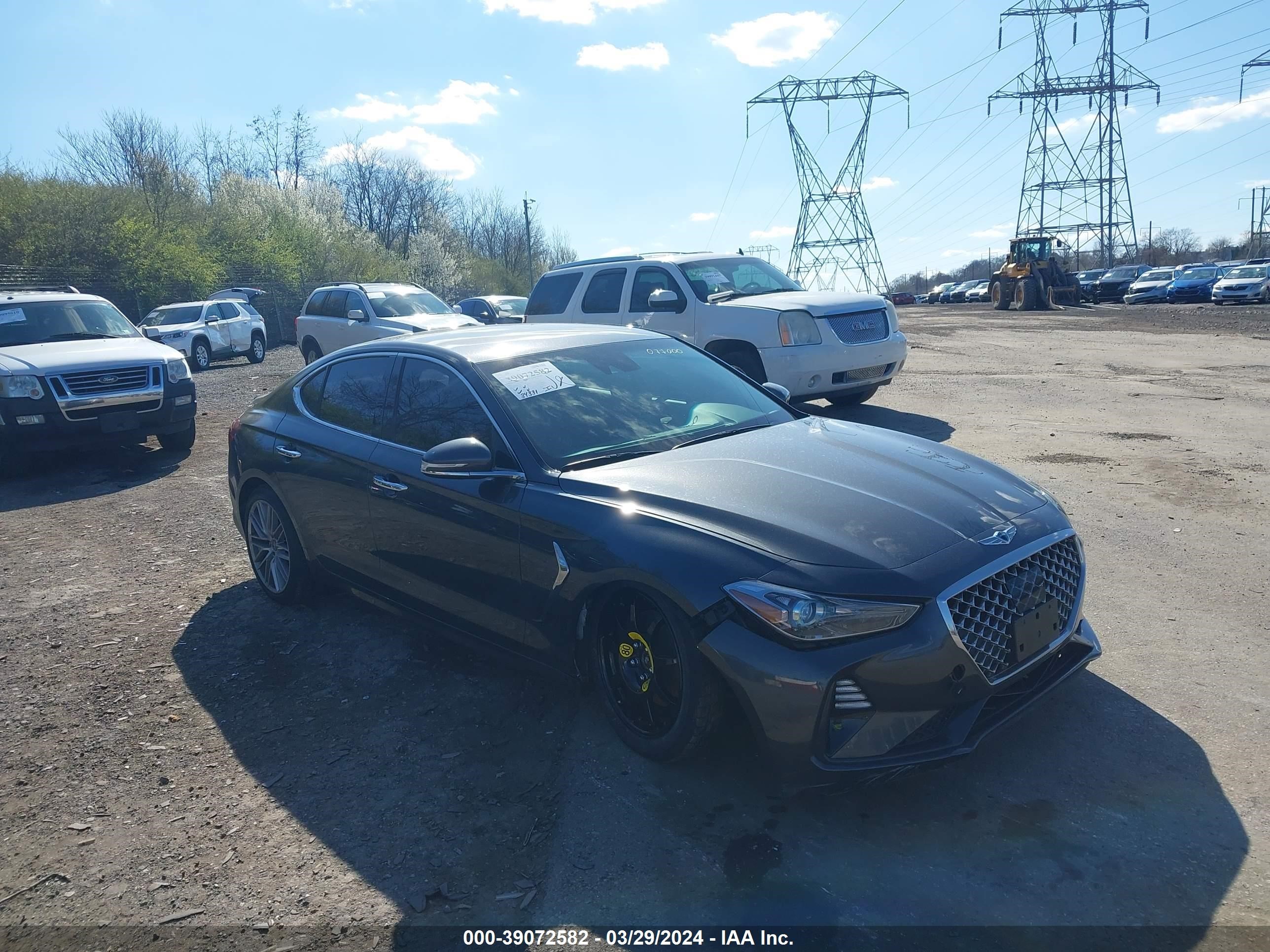 GENESIS G70 2021 kmtg64la8mu077000