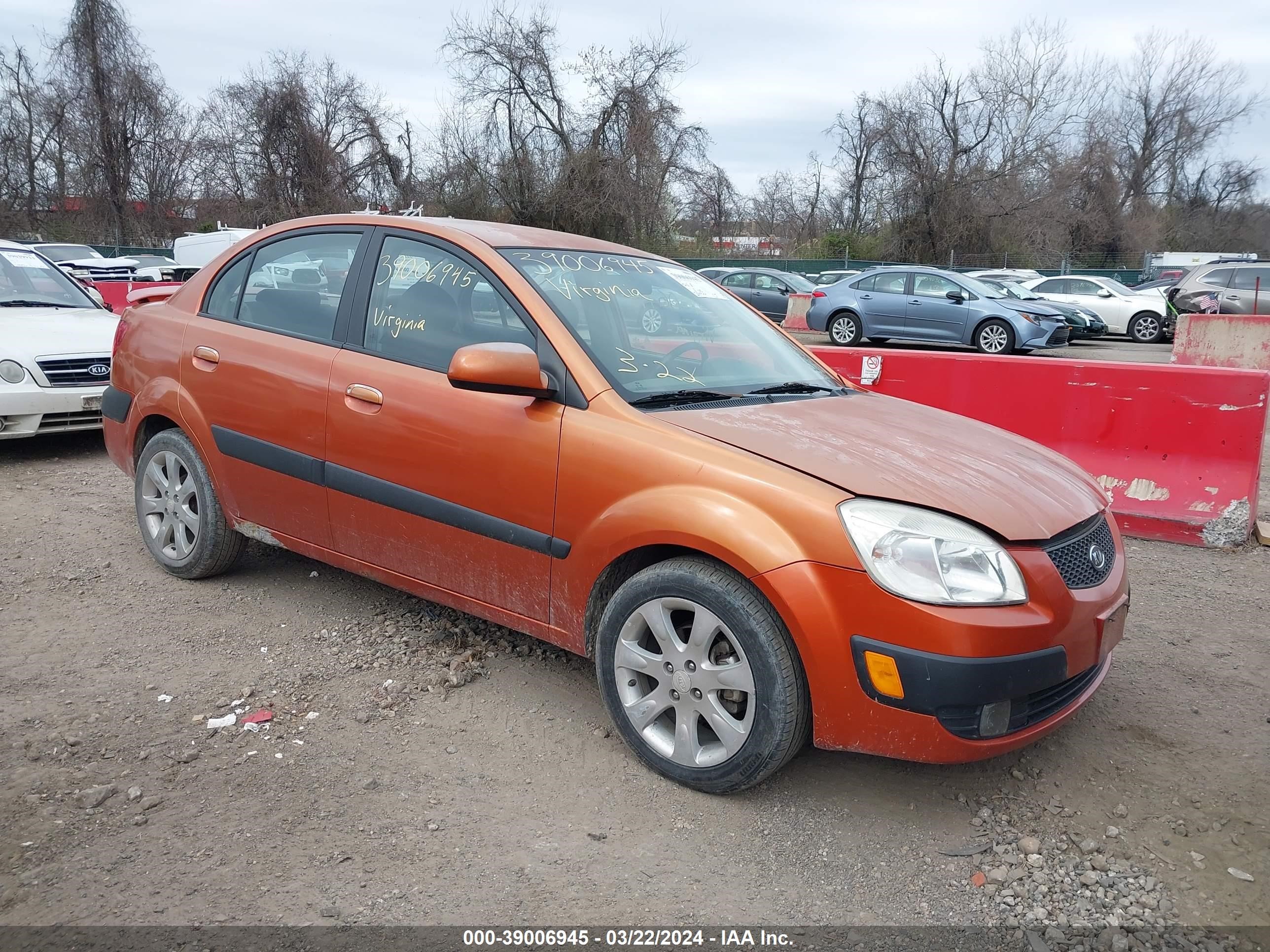 KIA RIO 2007 knade123176231655