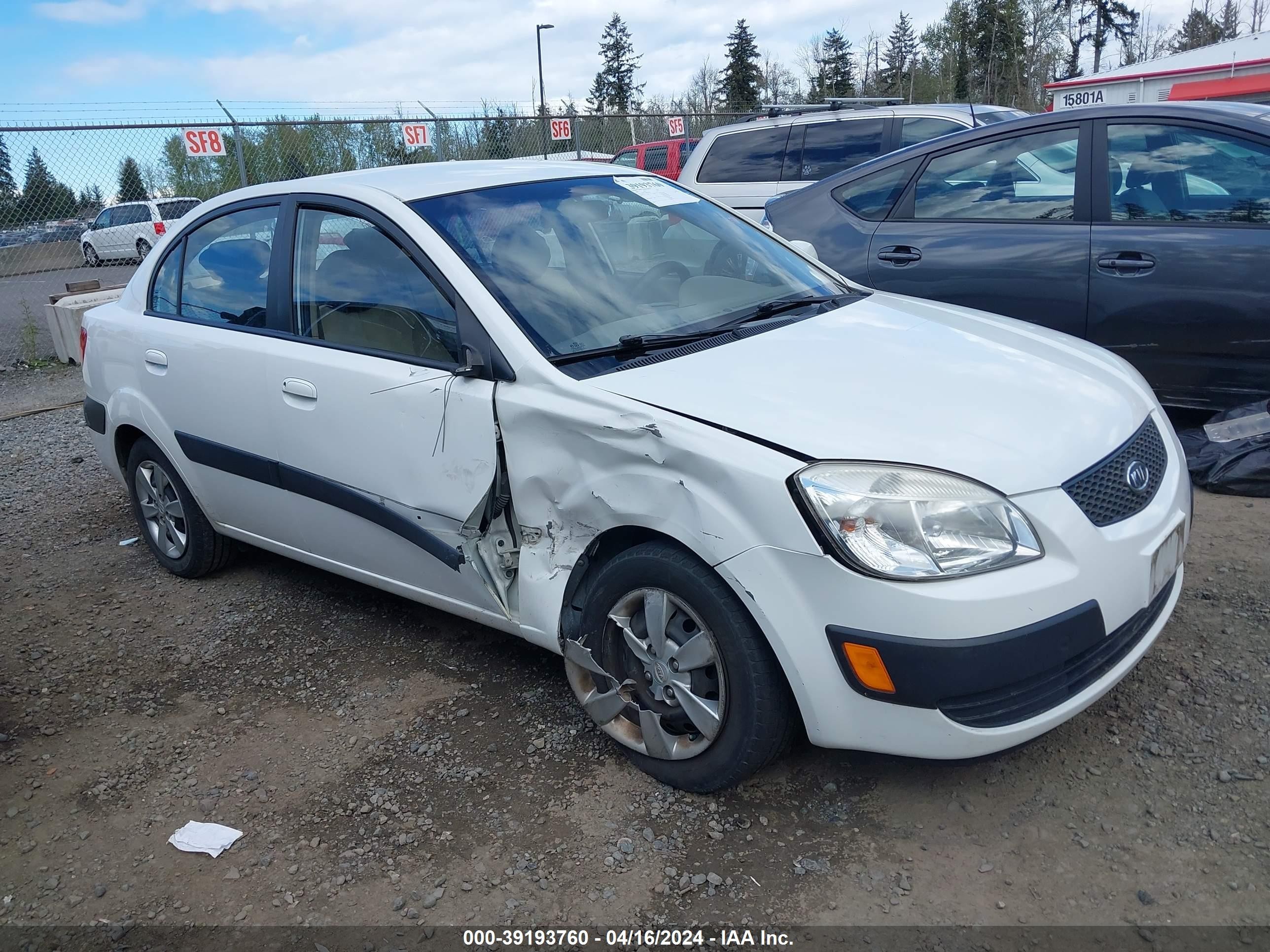 KIA RIO 2008 knade123486325482