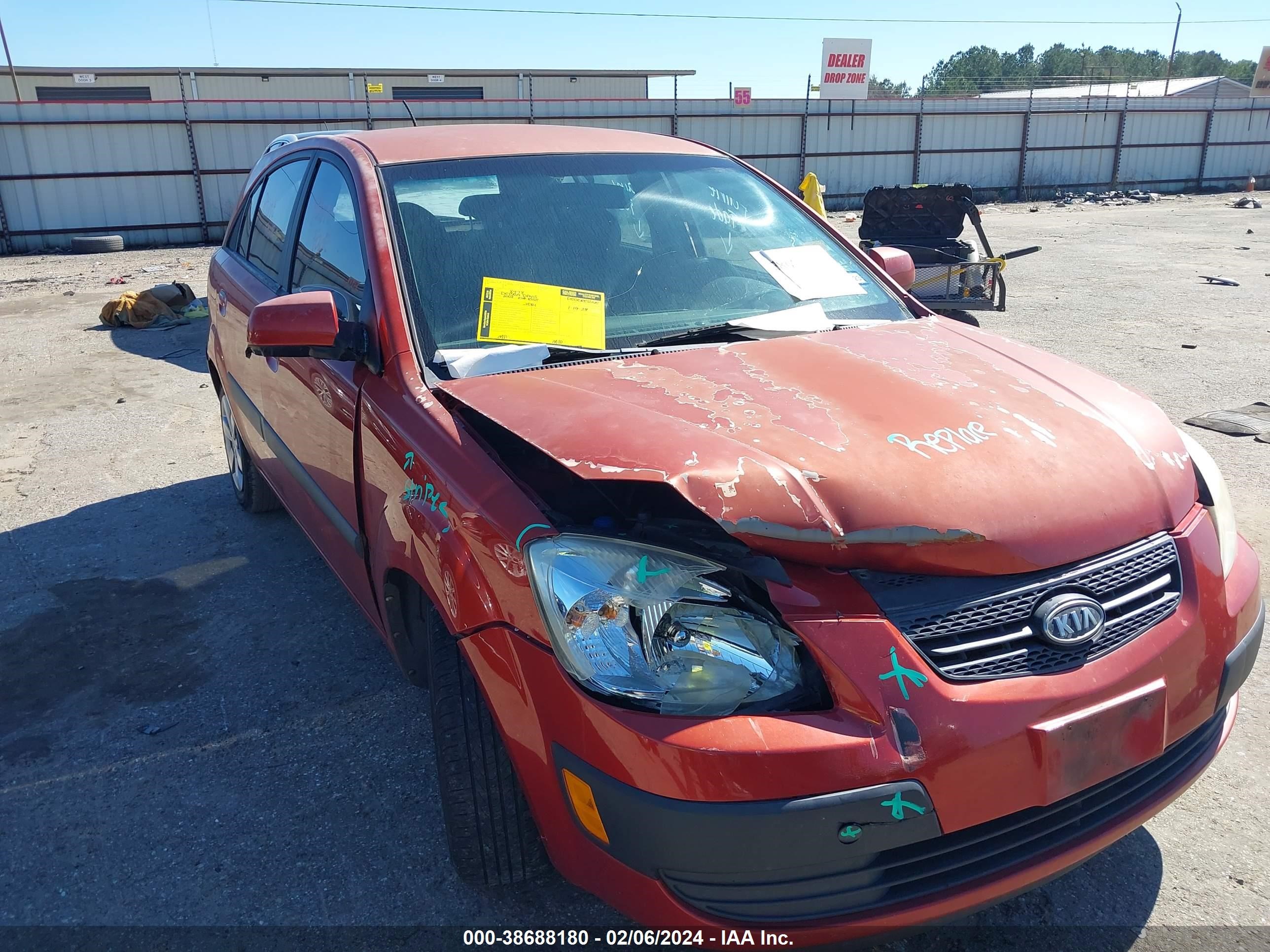 KIA RIO 2008 knade163686390814