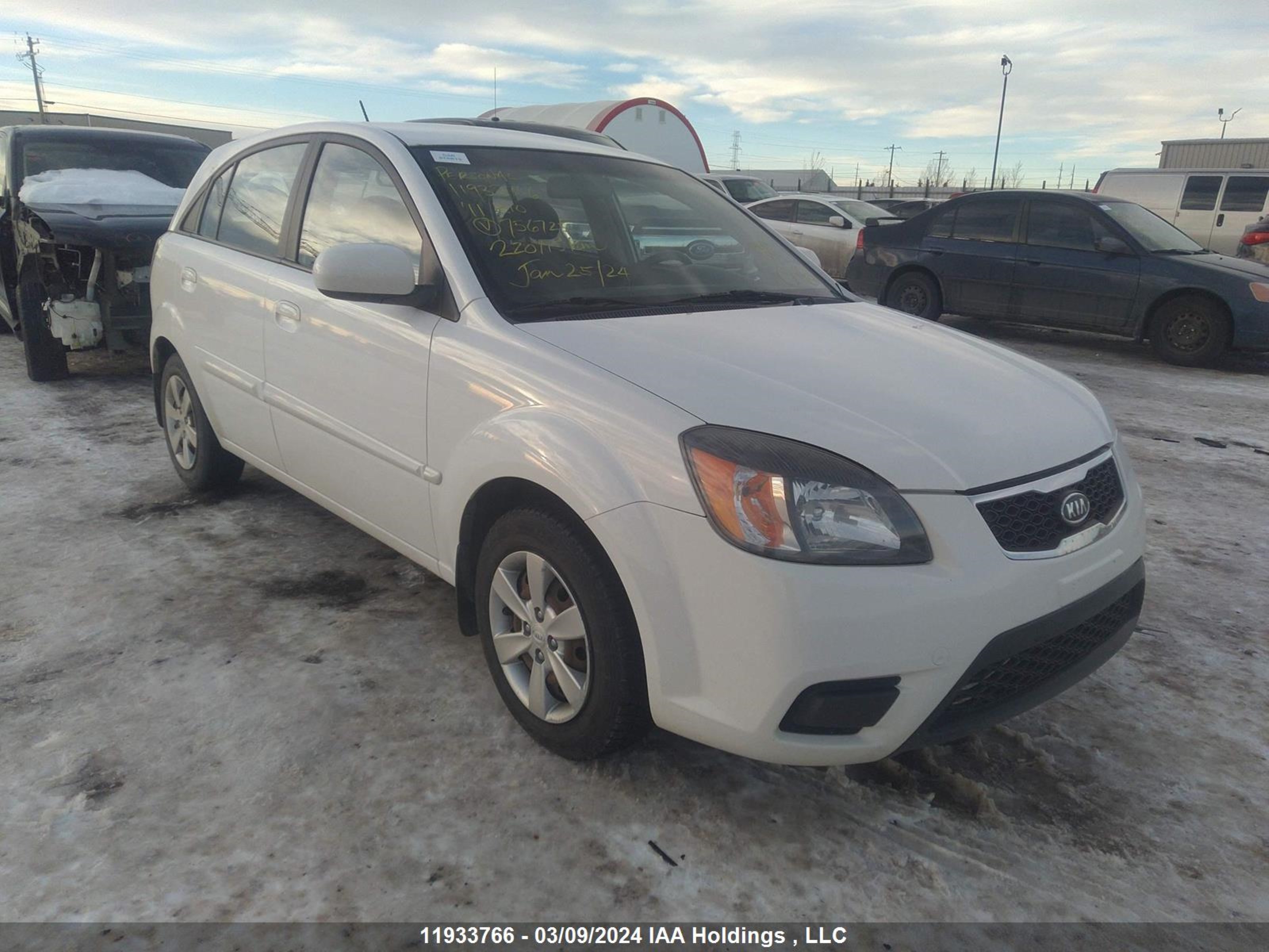 KIA RIO 2011 knadh5b33b6756725