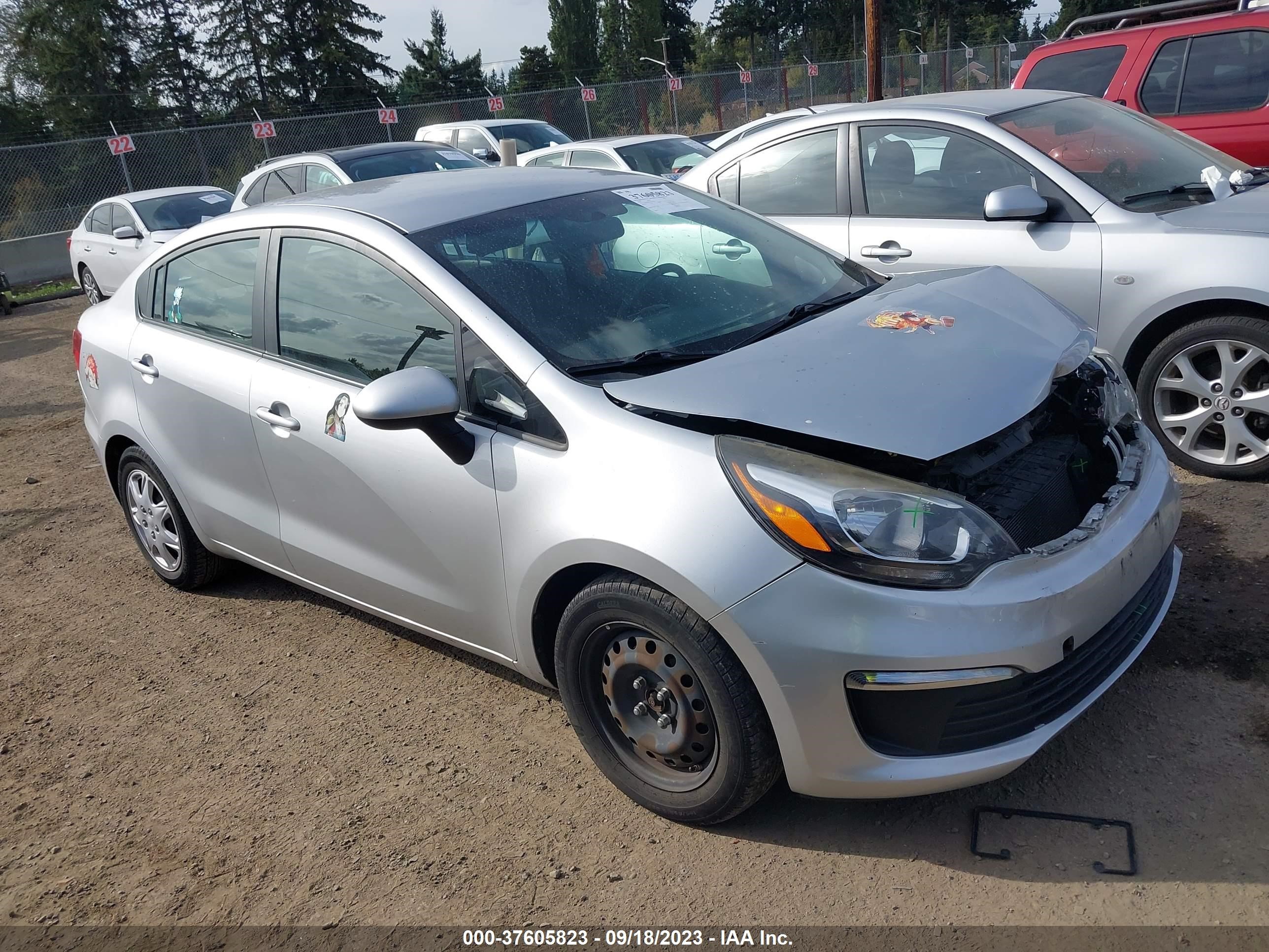 KIA RIO 2016 knadm4a30g6539437