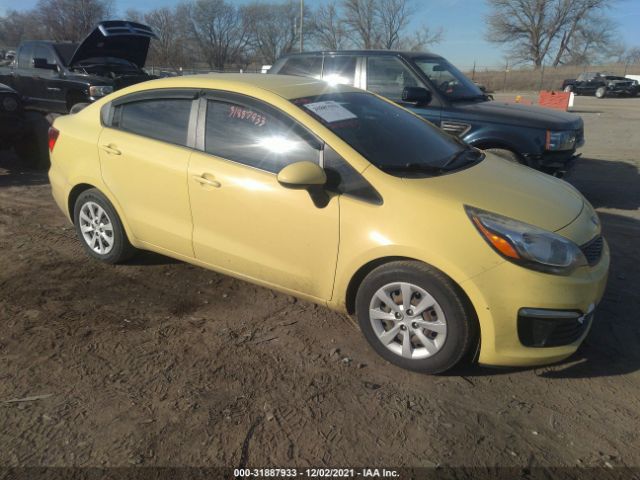 KIA RIO 2016 knadm4a30g6594728