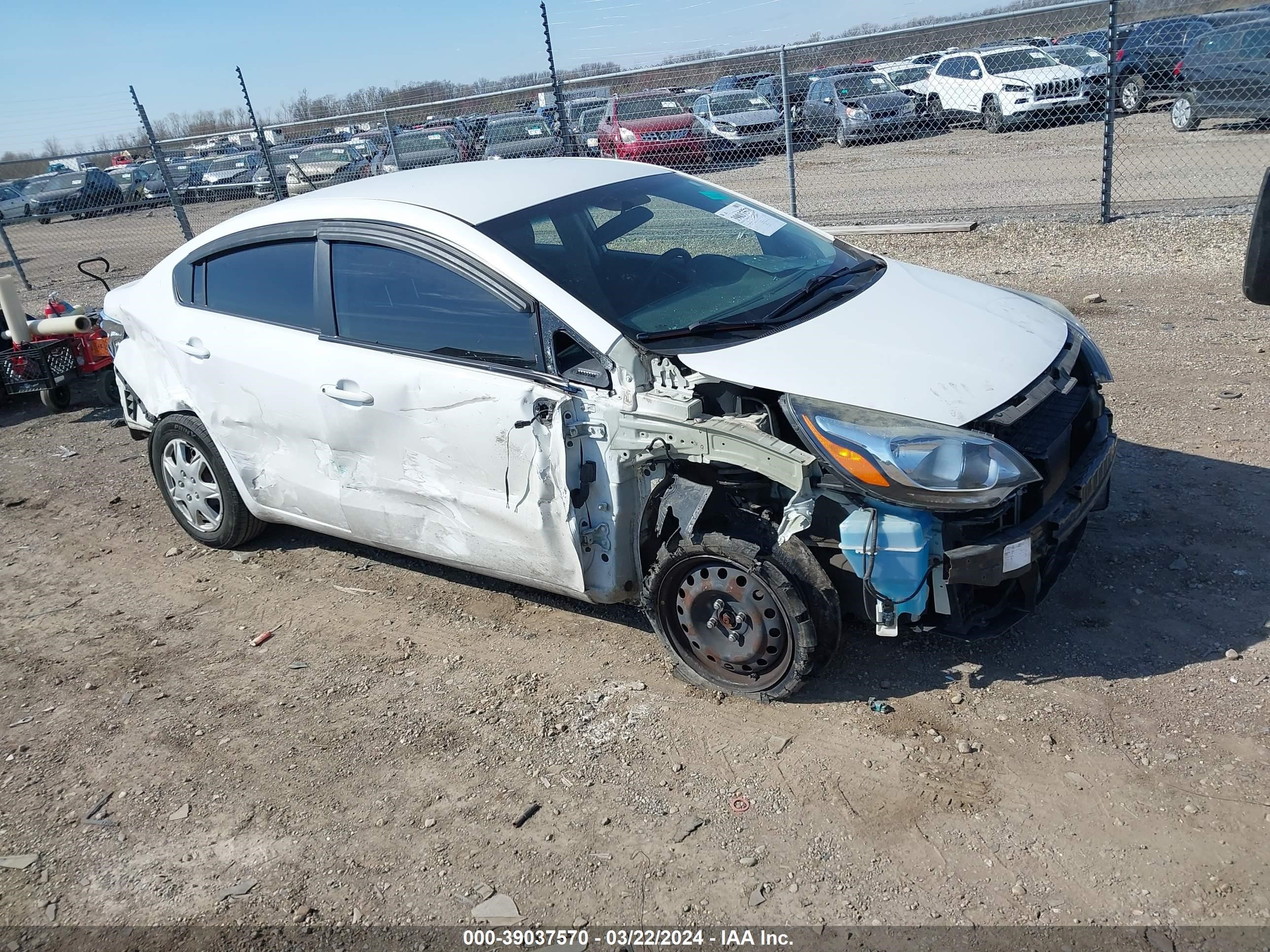 KIA RIO 2016 knadm4a30g6600172