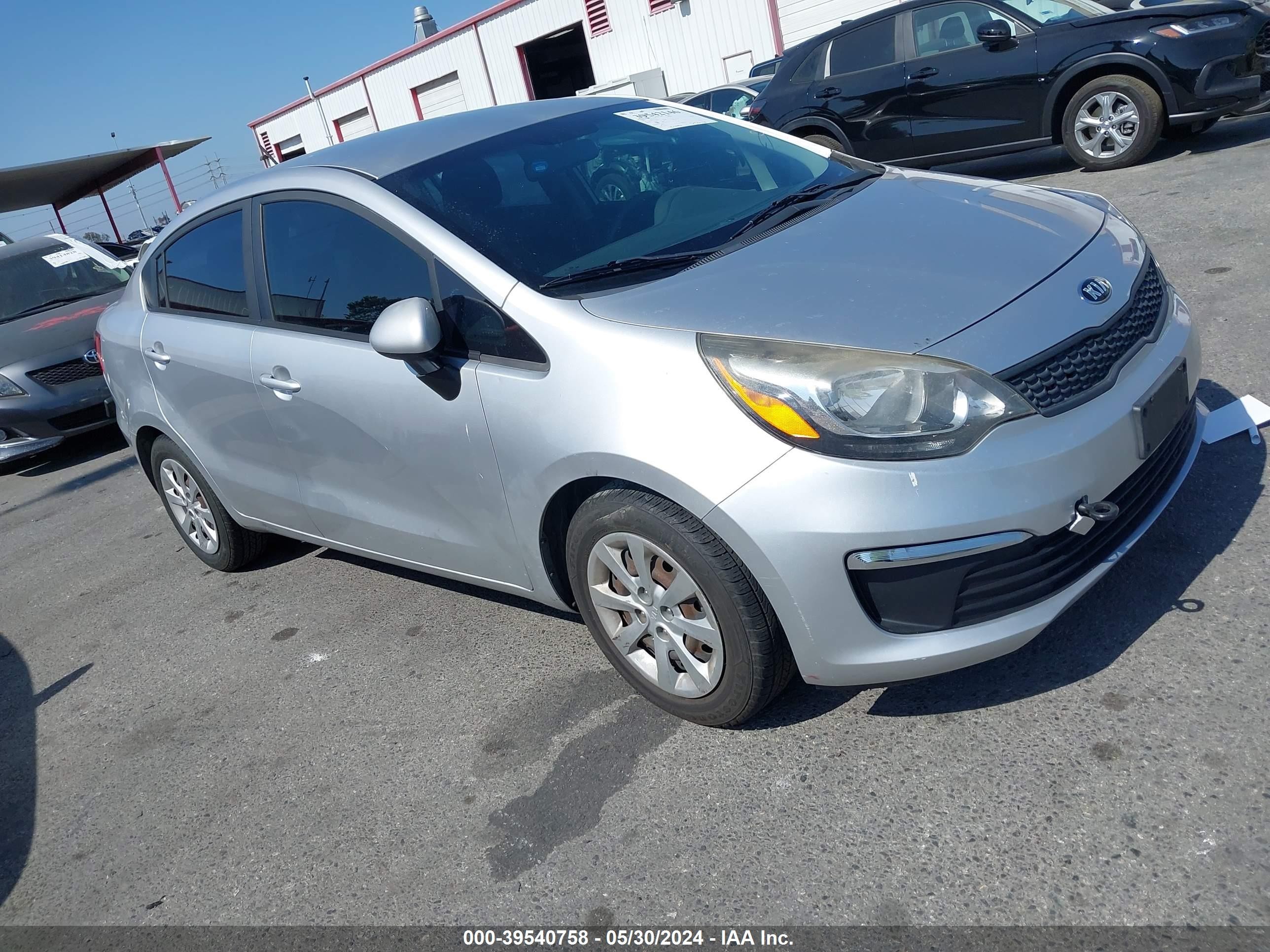 KIA RIO 2016 knadm4a30g6625802