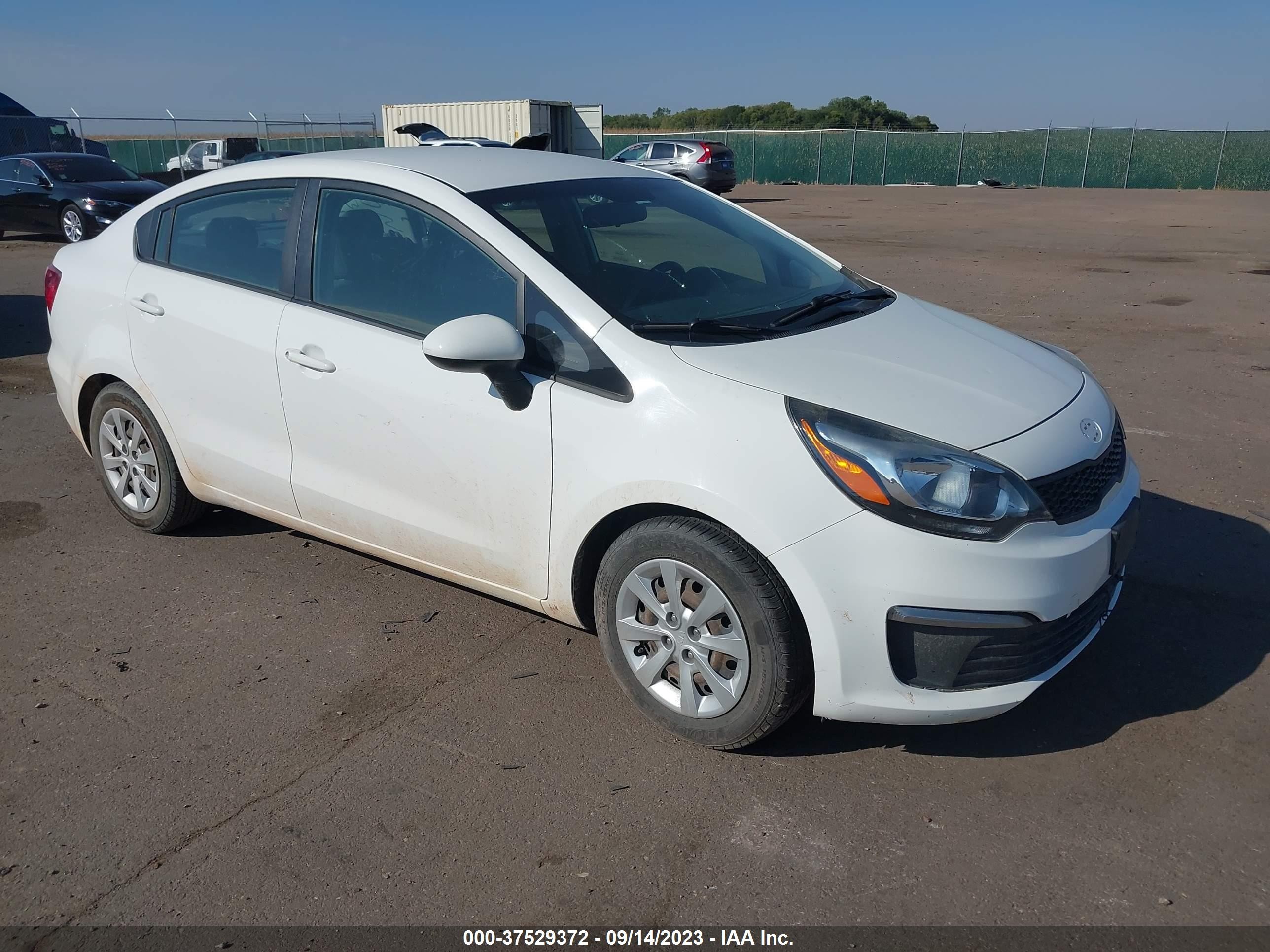 KIA RIO 2016 knadm4a30g6637738